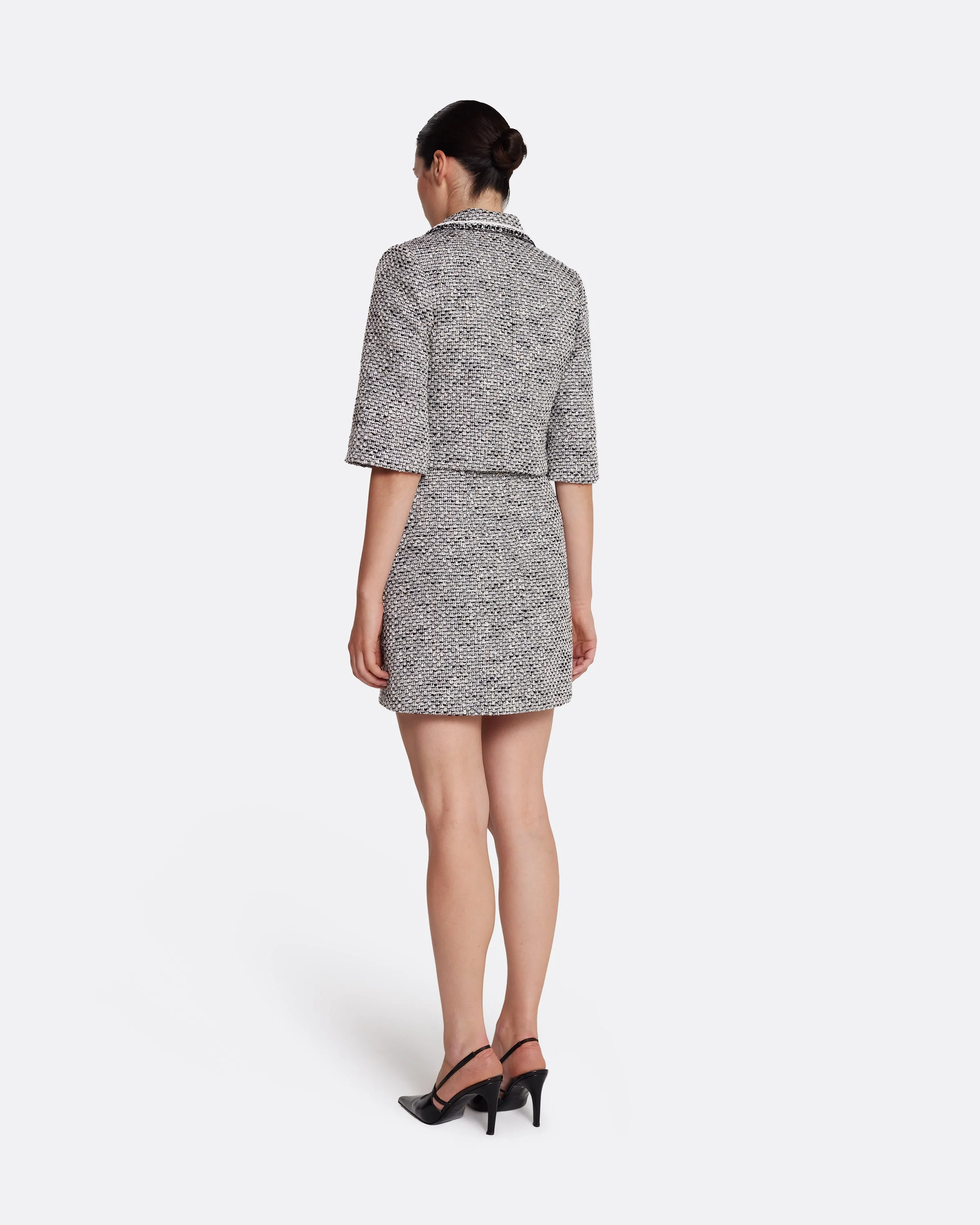 Ornella Skirt in Greyscale - Image 2