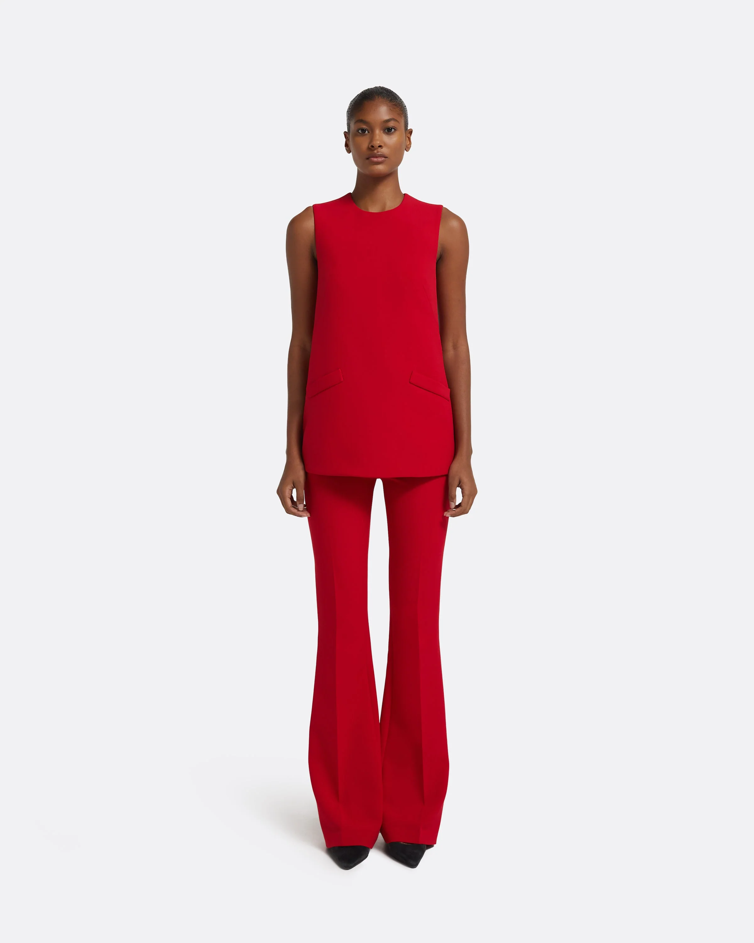 Oscar Top in Crimson - Image 2
