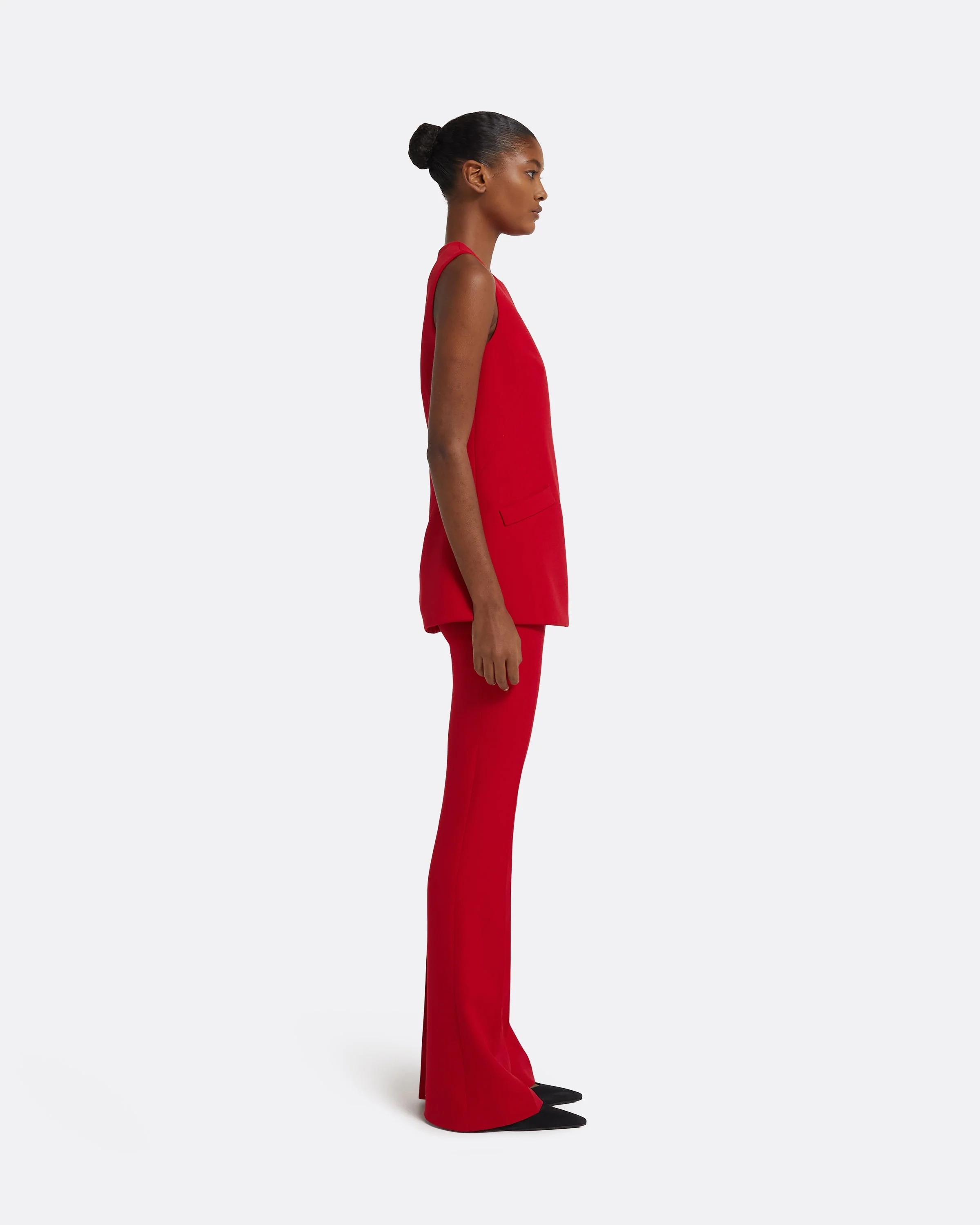 Oscar Top in Crimson - Image 5