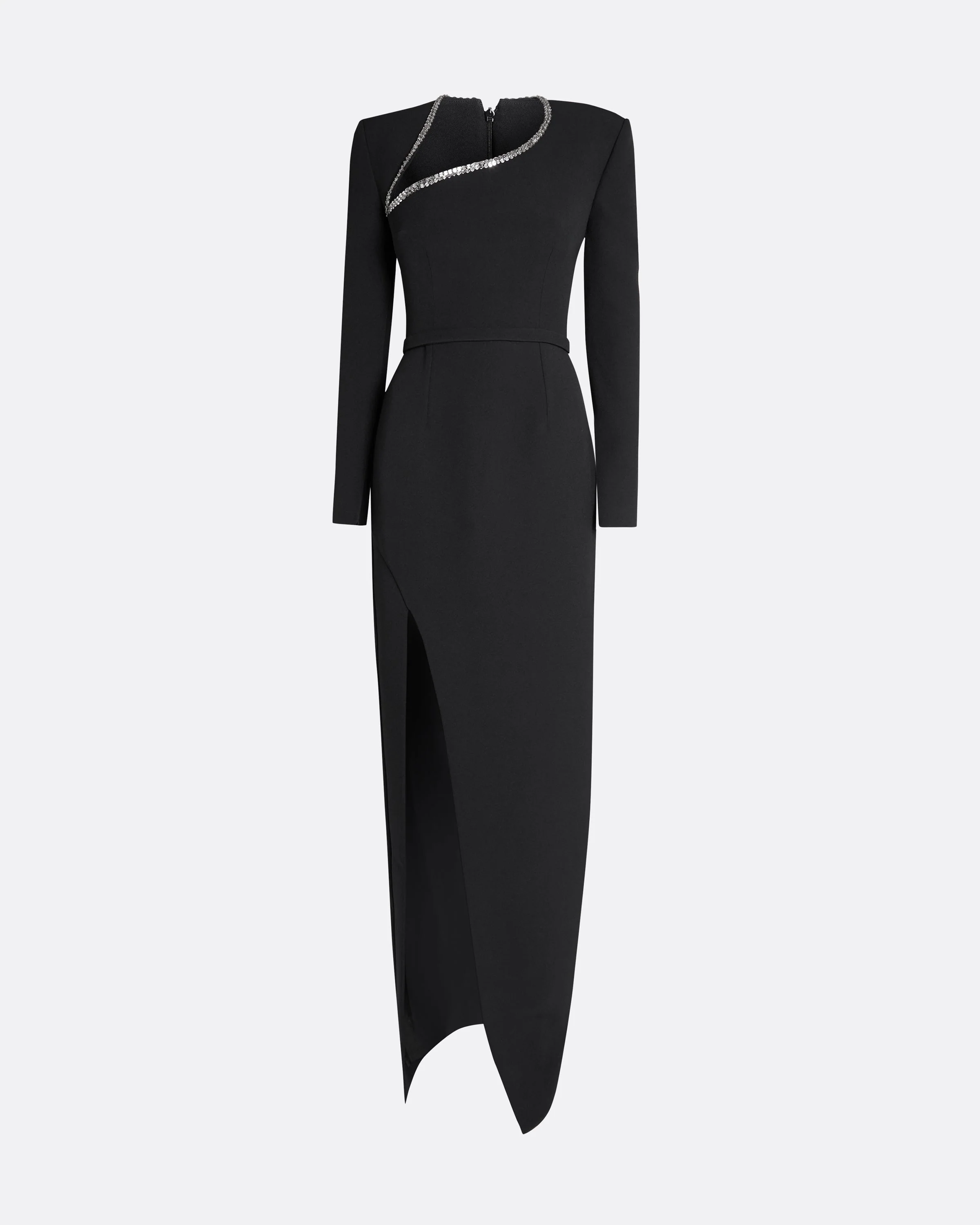 Ottavia Black Long Dress - Image 5