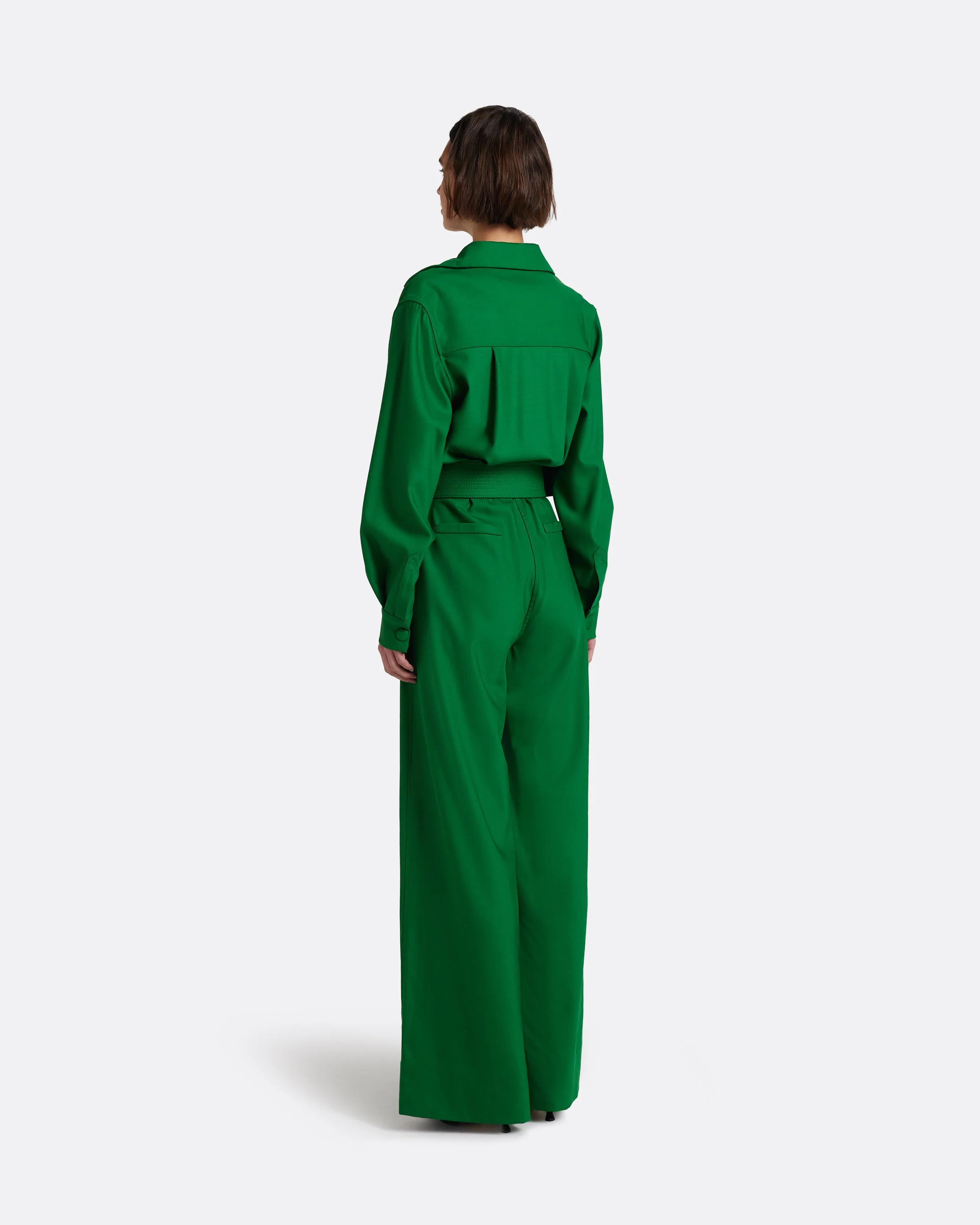 Ottilie Jumpsuit in Blade Green - Image 2