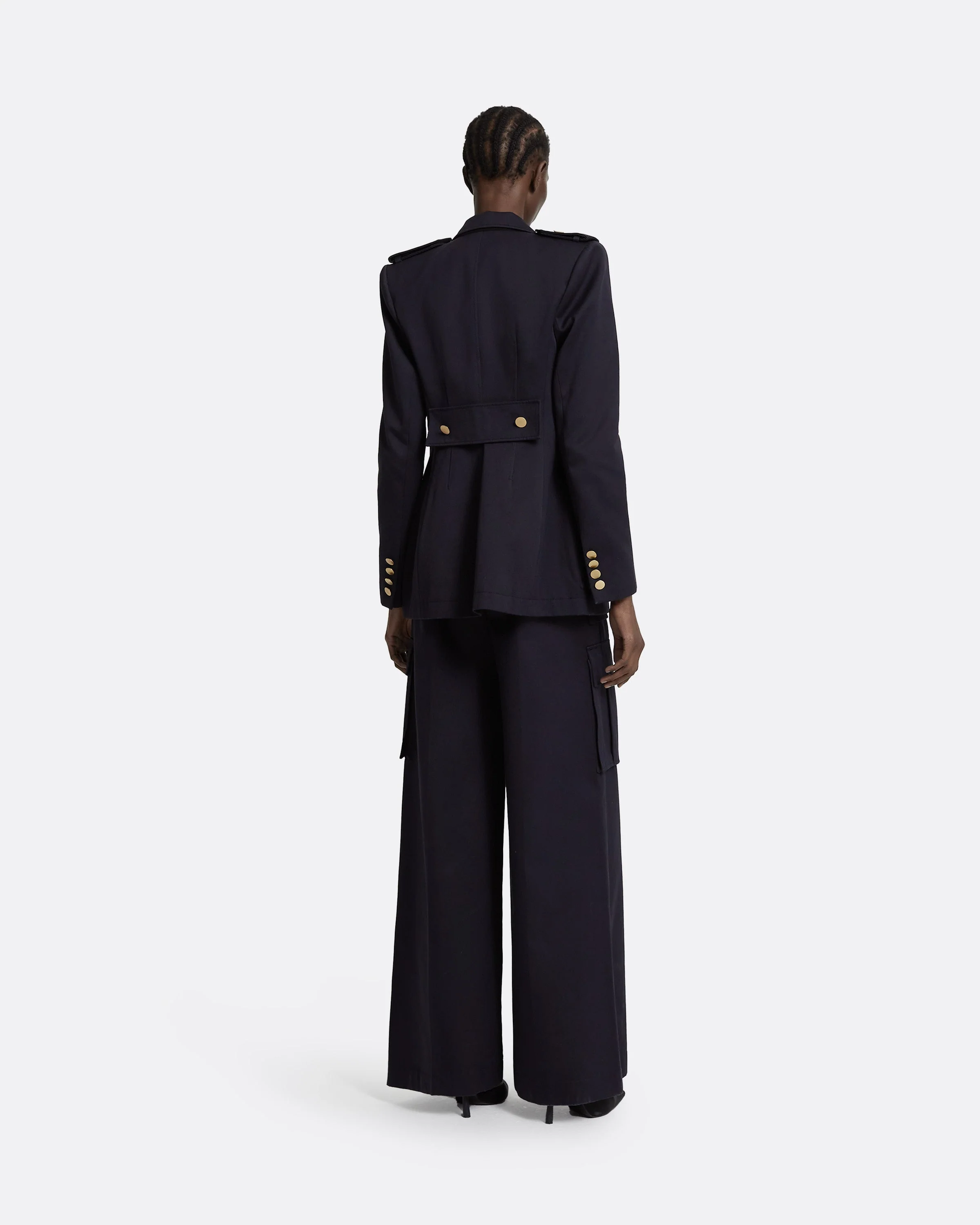 Paola Midnight Navy Trousers - Image 15