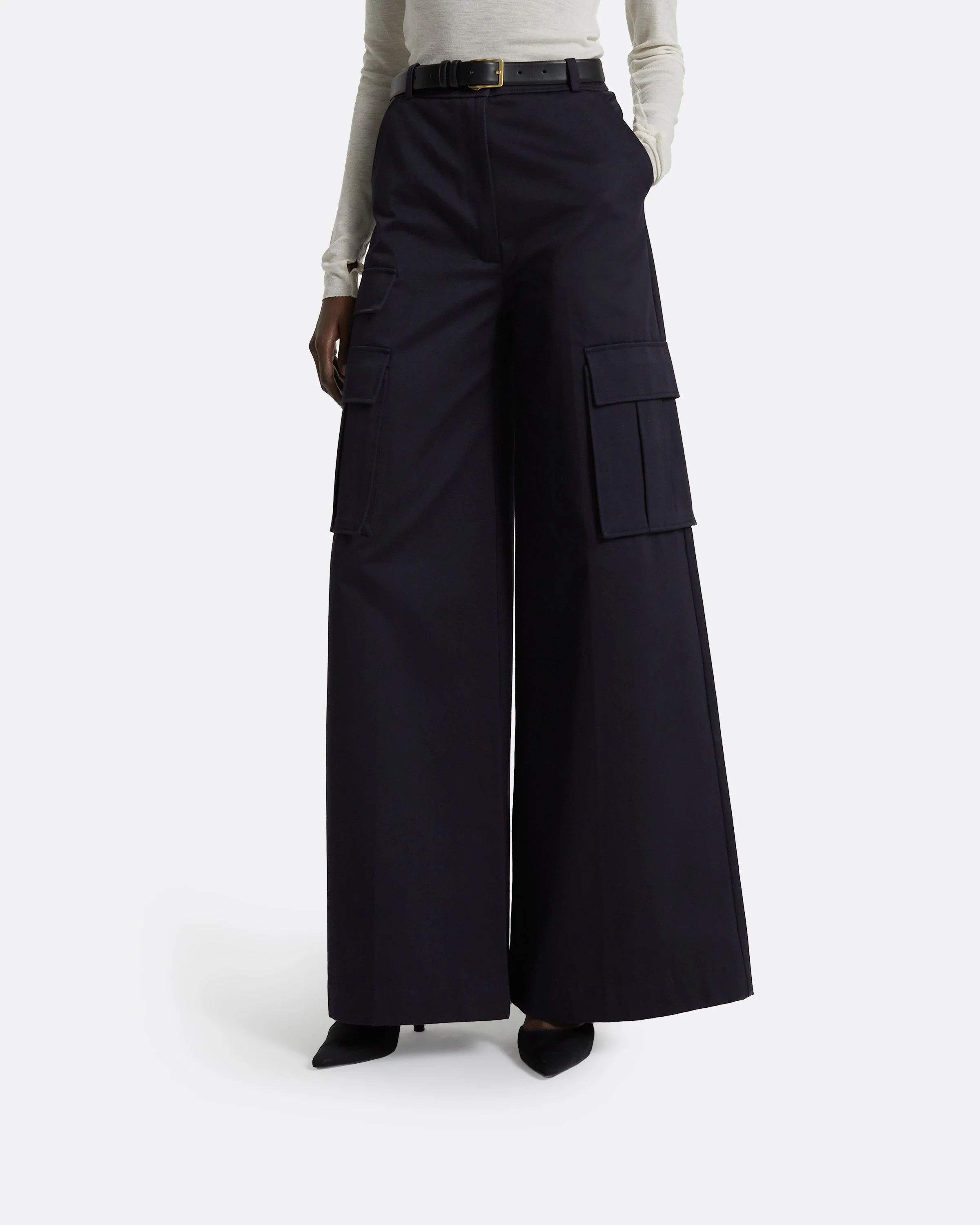 Paola Midnight Navy Trousers - Image 16