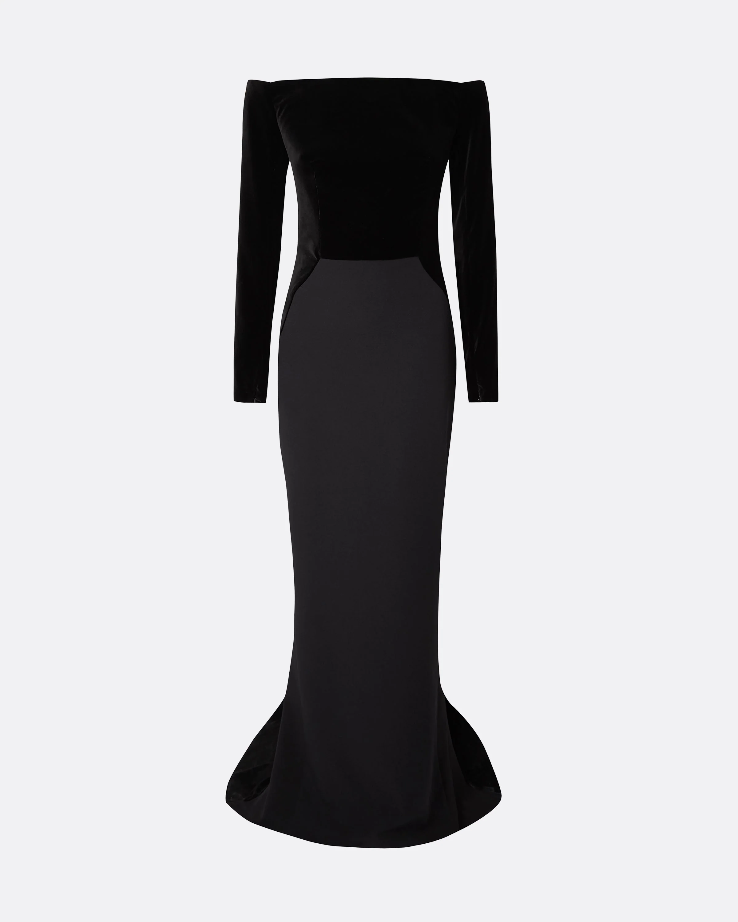 Pazienza Black Long Dress - Image 10