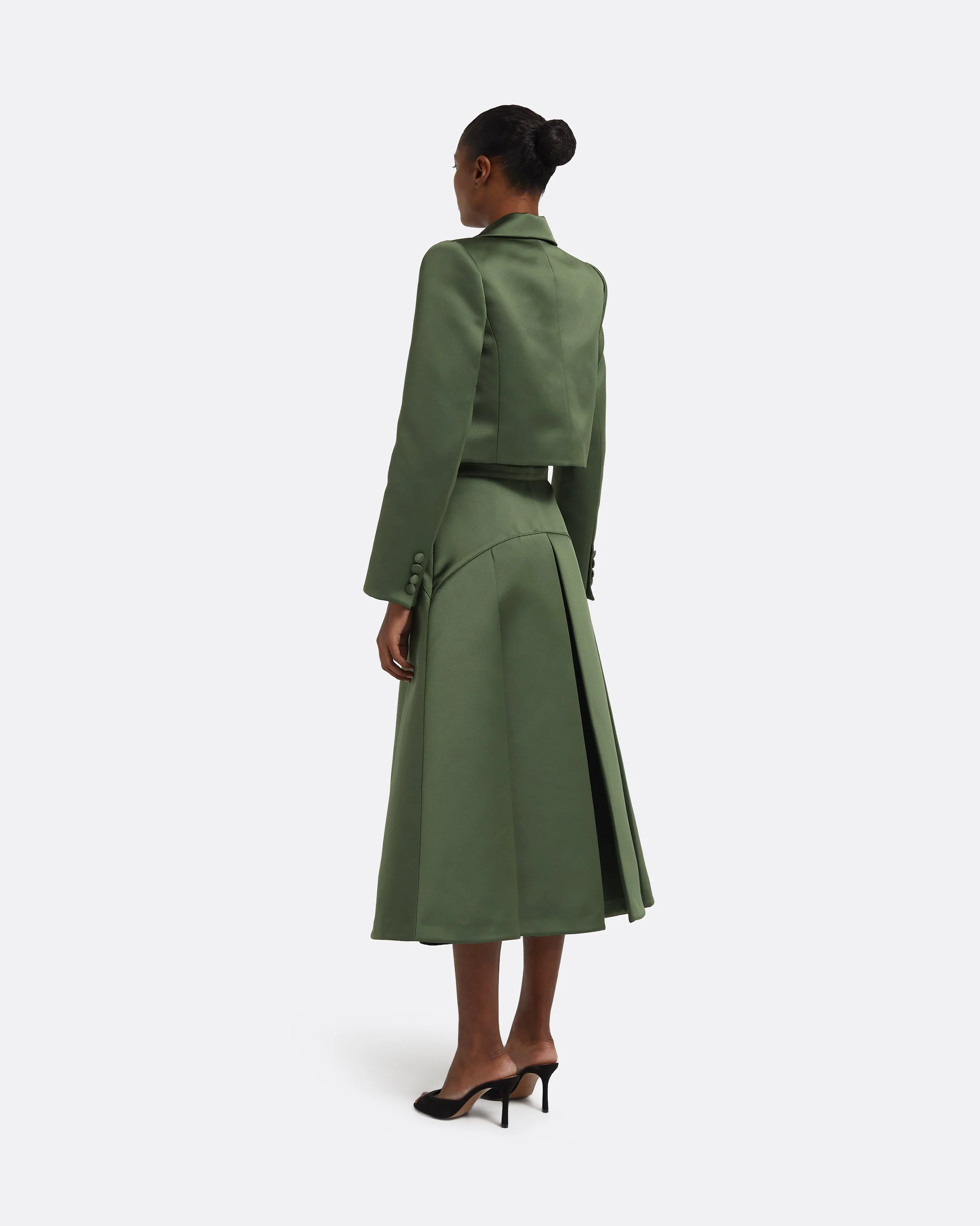 Phoenix Jacket in Moss Green - Image 2