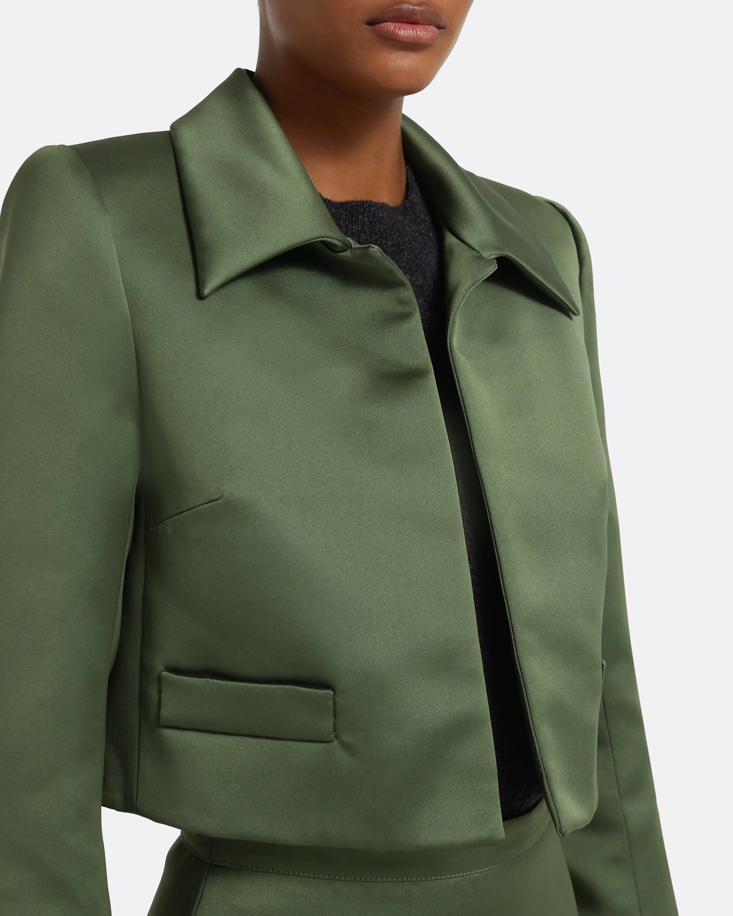 Phoenix Jacket in Moss Green - Image 3