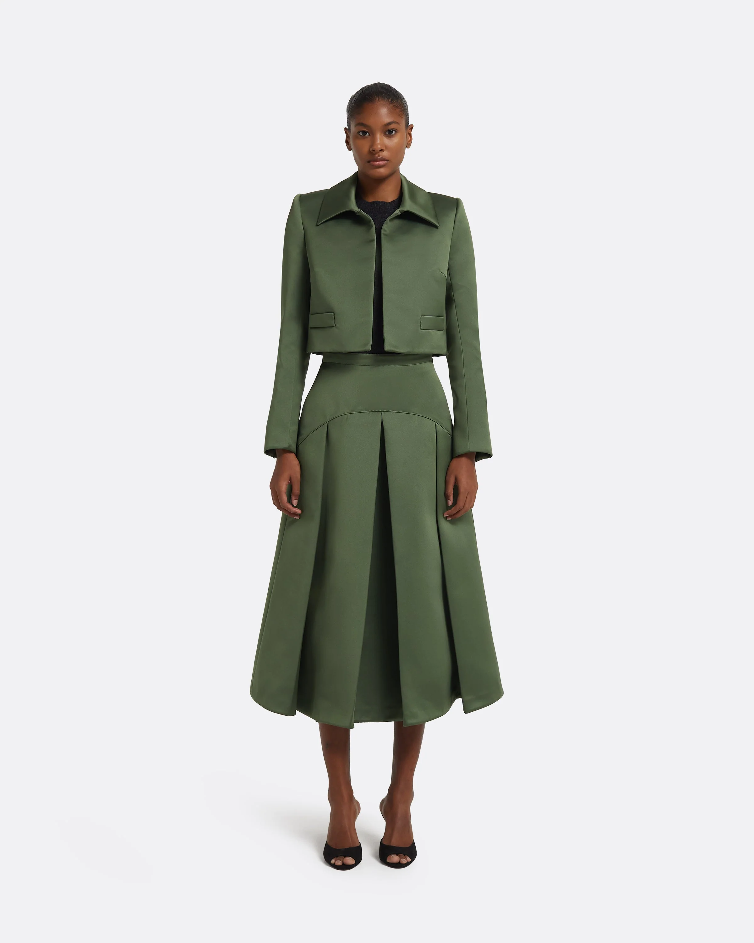 Phoenix Jacket in Moss Green - Image 4
