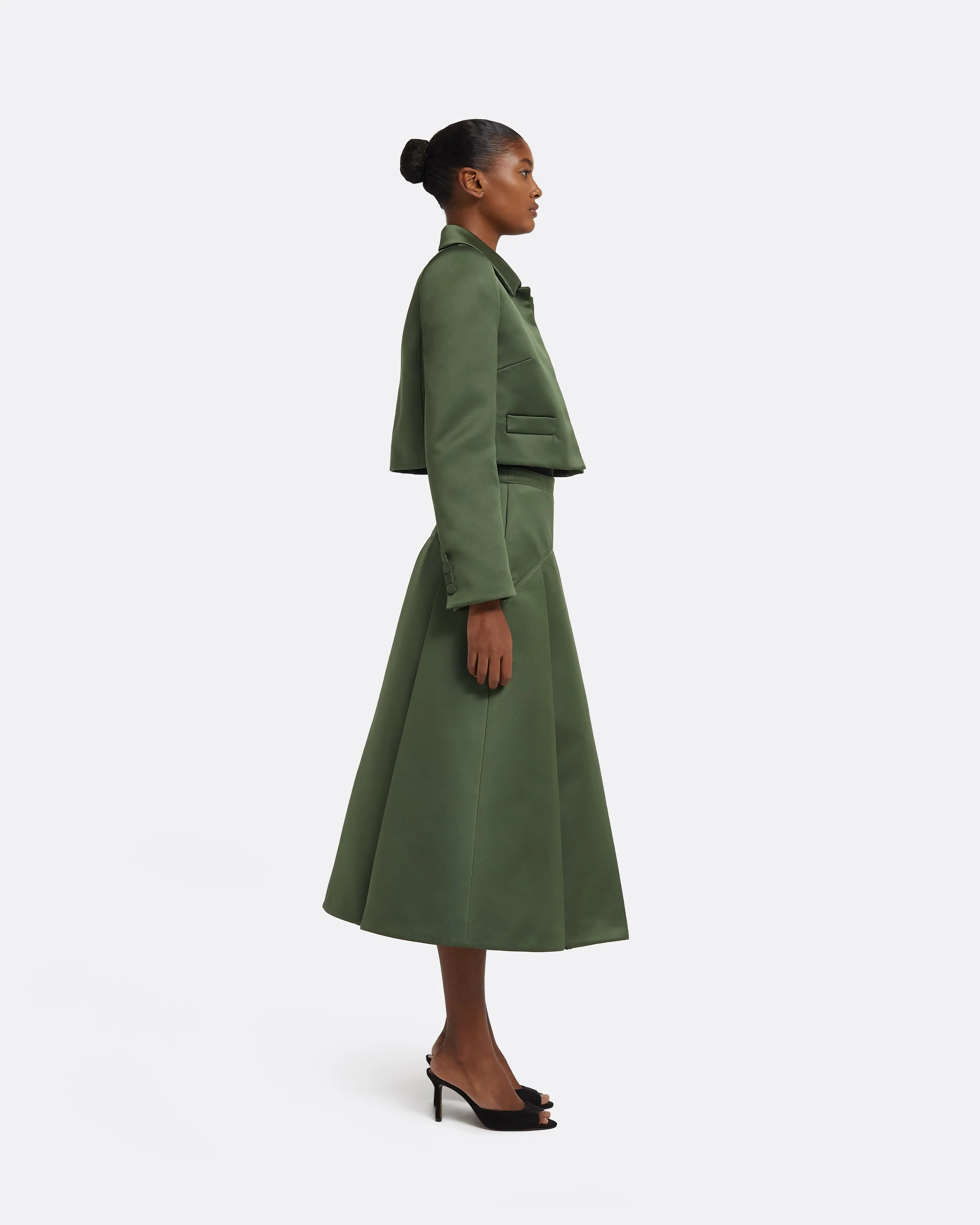 Phoenix Jacket in Moss Green - Image 5