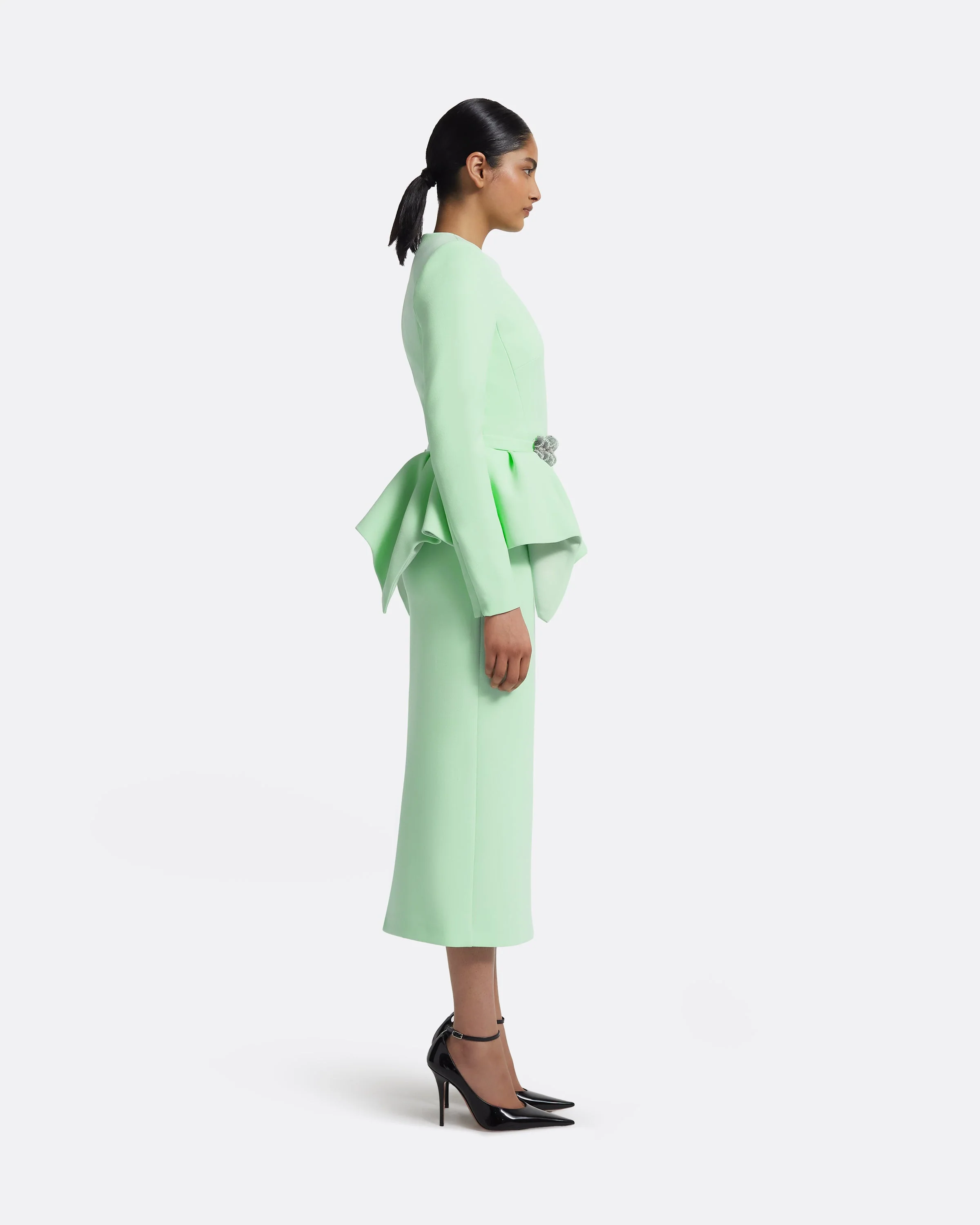 Pomona Skirt in Brook Green - Image 3