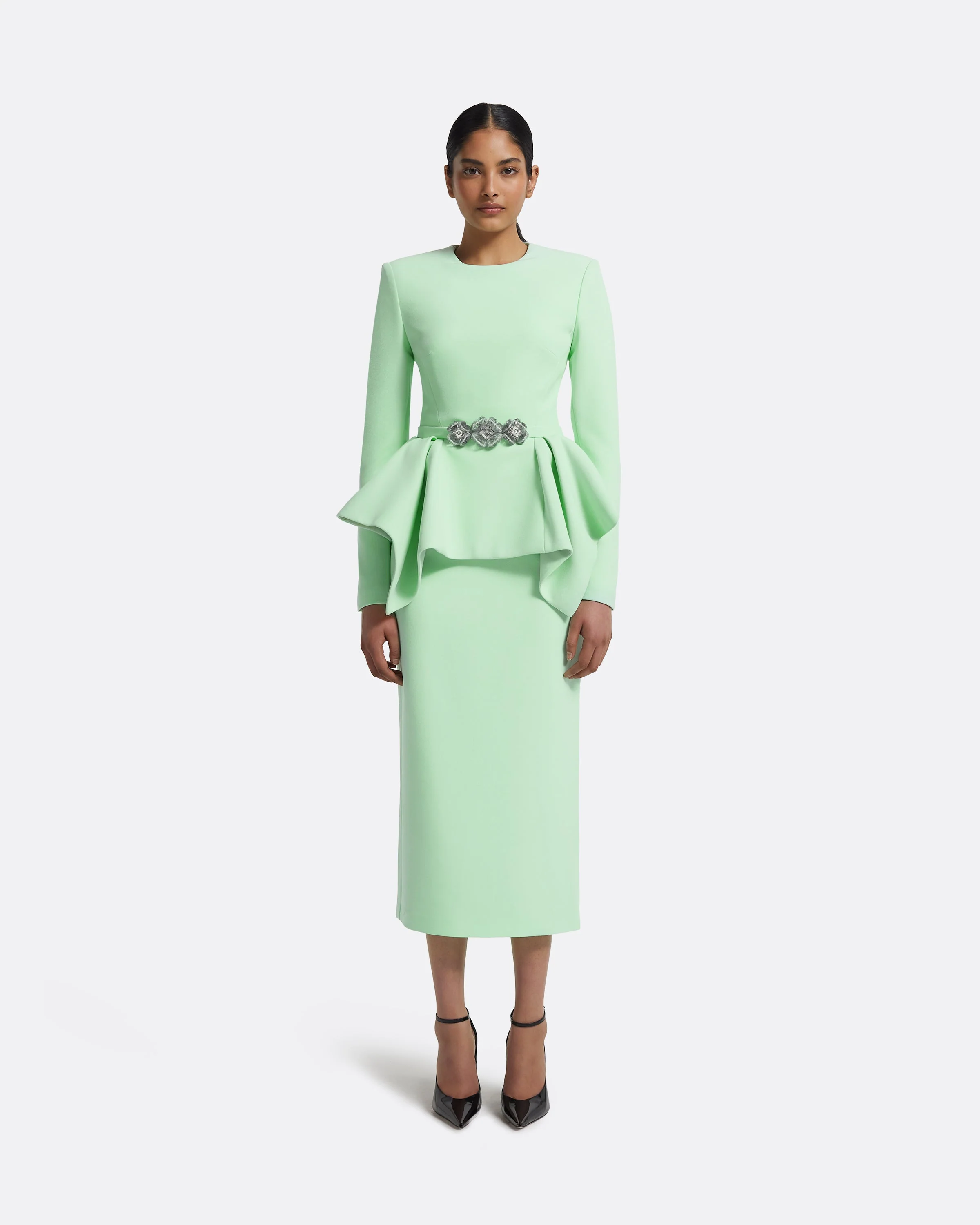 Pomona Skirt in Brook Green - Image 5