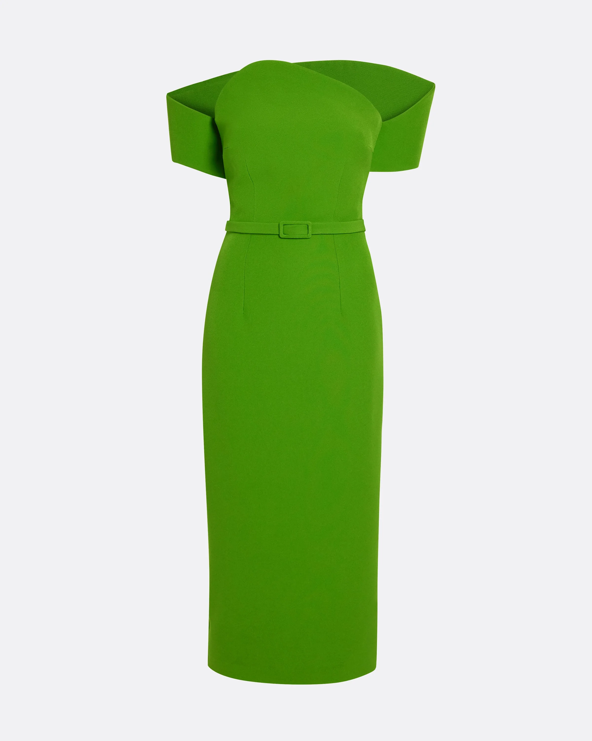 Raffaella Midi Dress in Verdant Green - Image 5