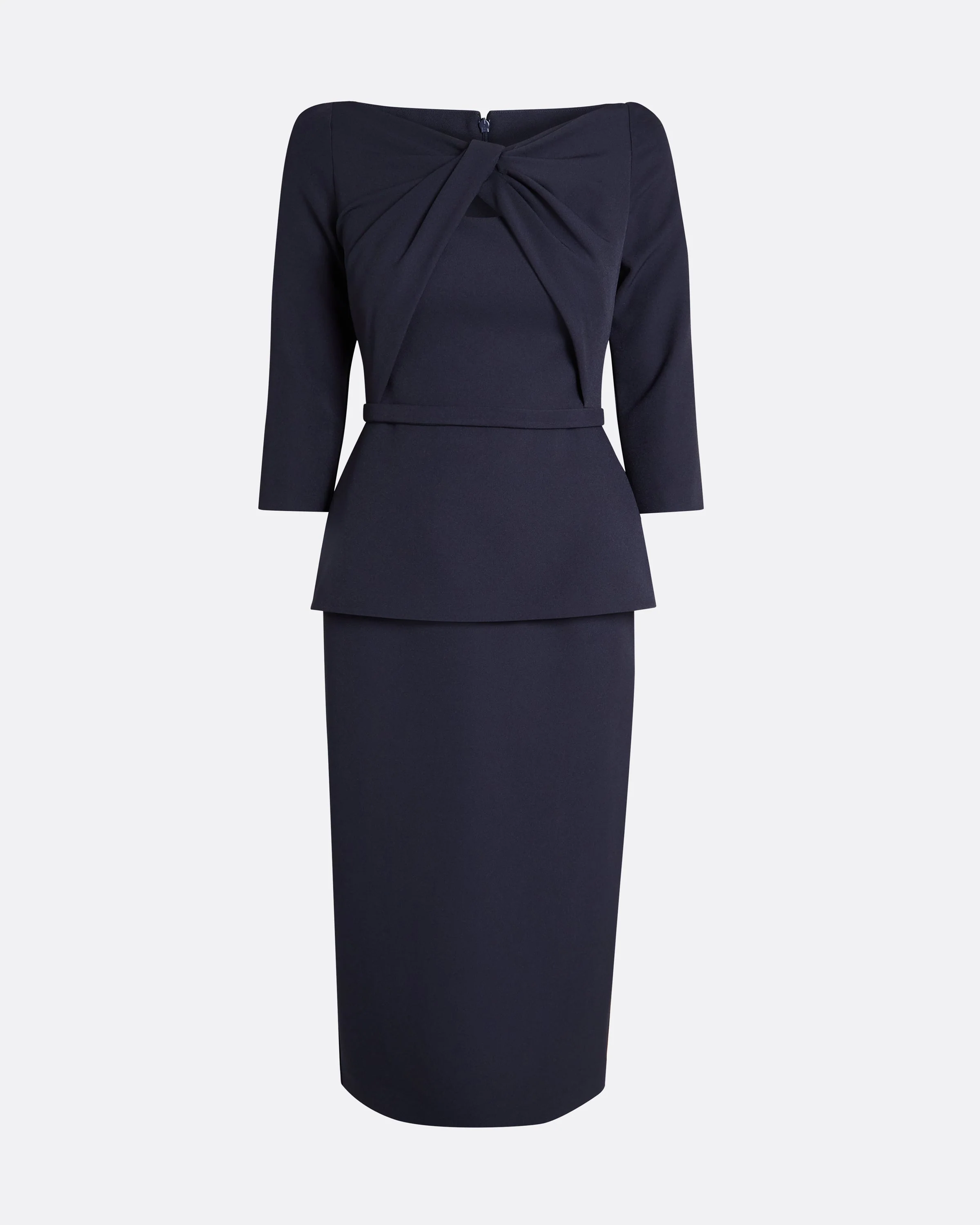 Rildanna Midi Dress in Midnight Navy - Image 5