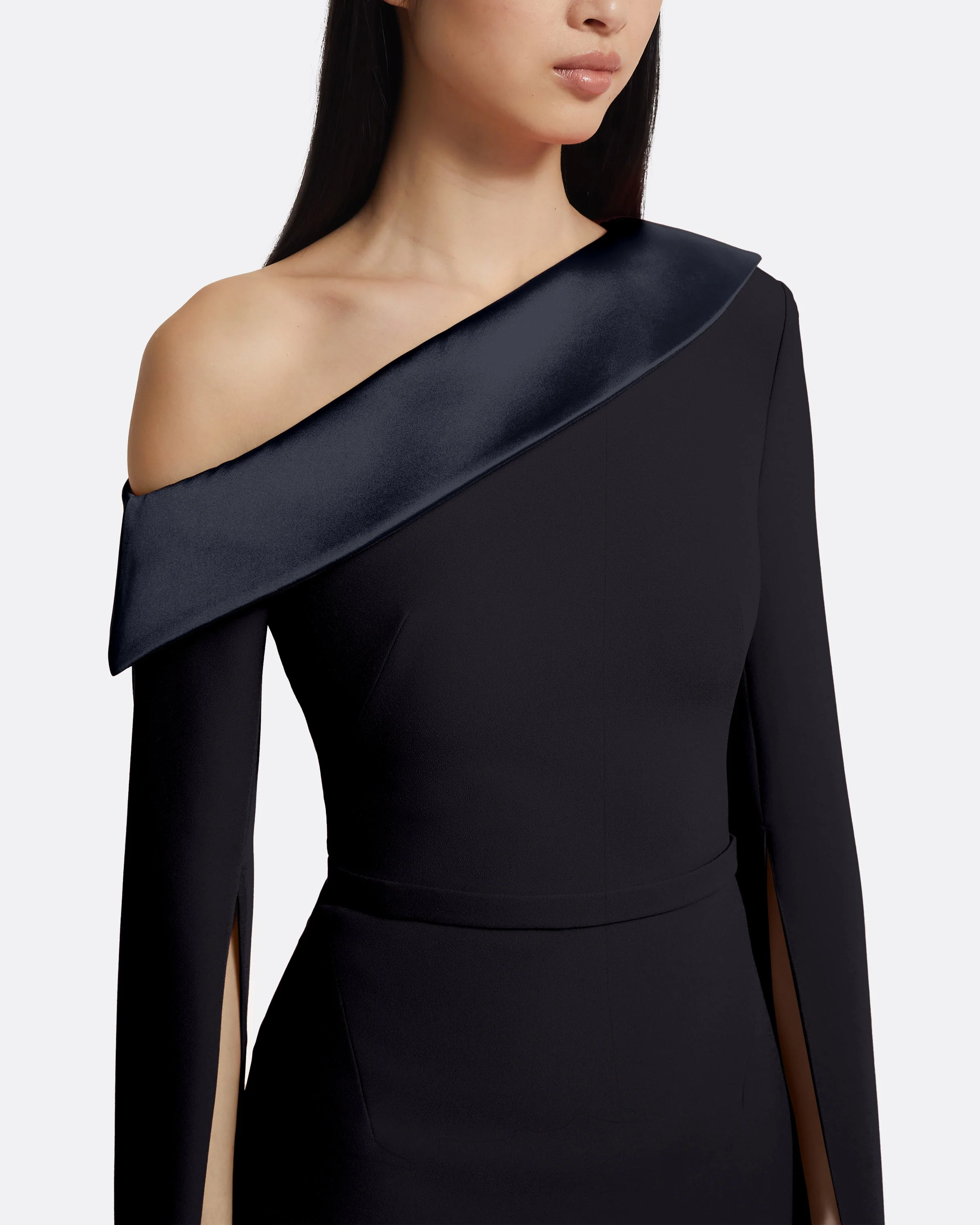 Rinoa Long Dress in Midnight Navy - Image 3