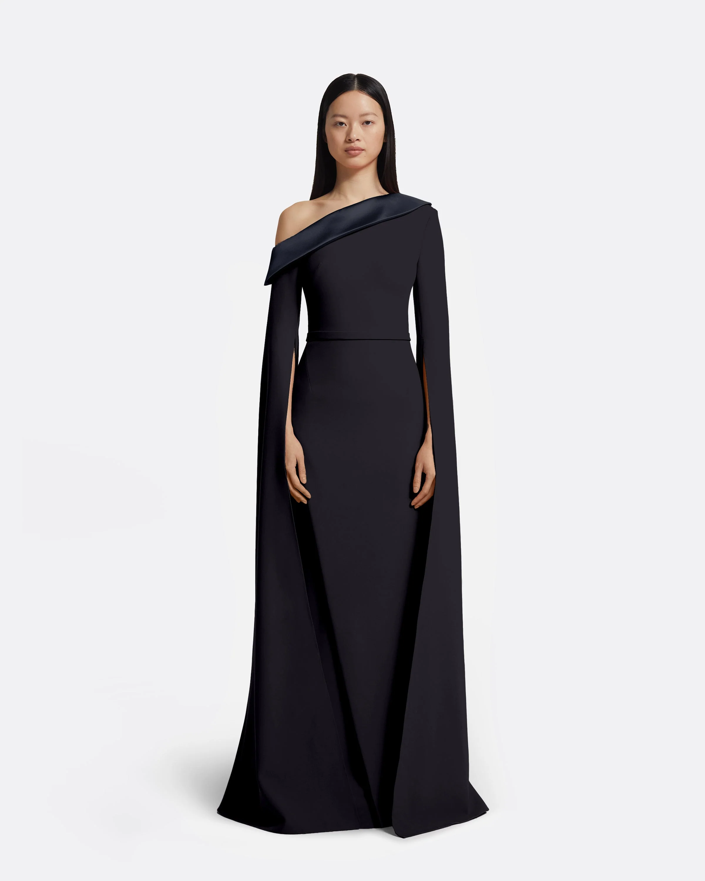 Rinoa Long Dress in Midnight Navy - Image 6