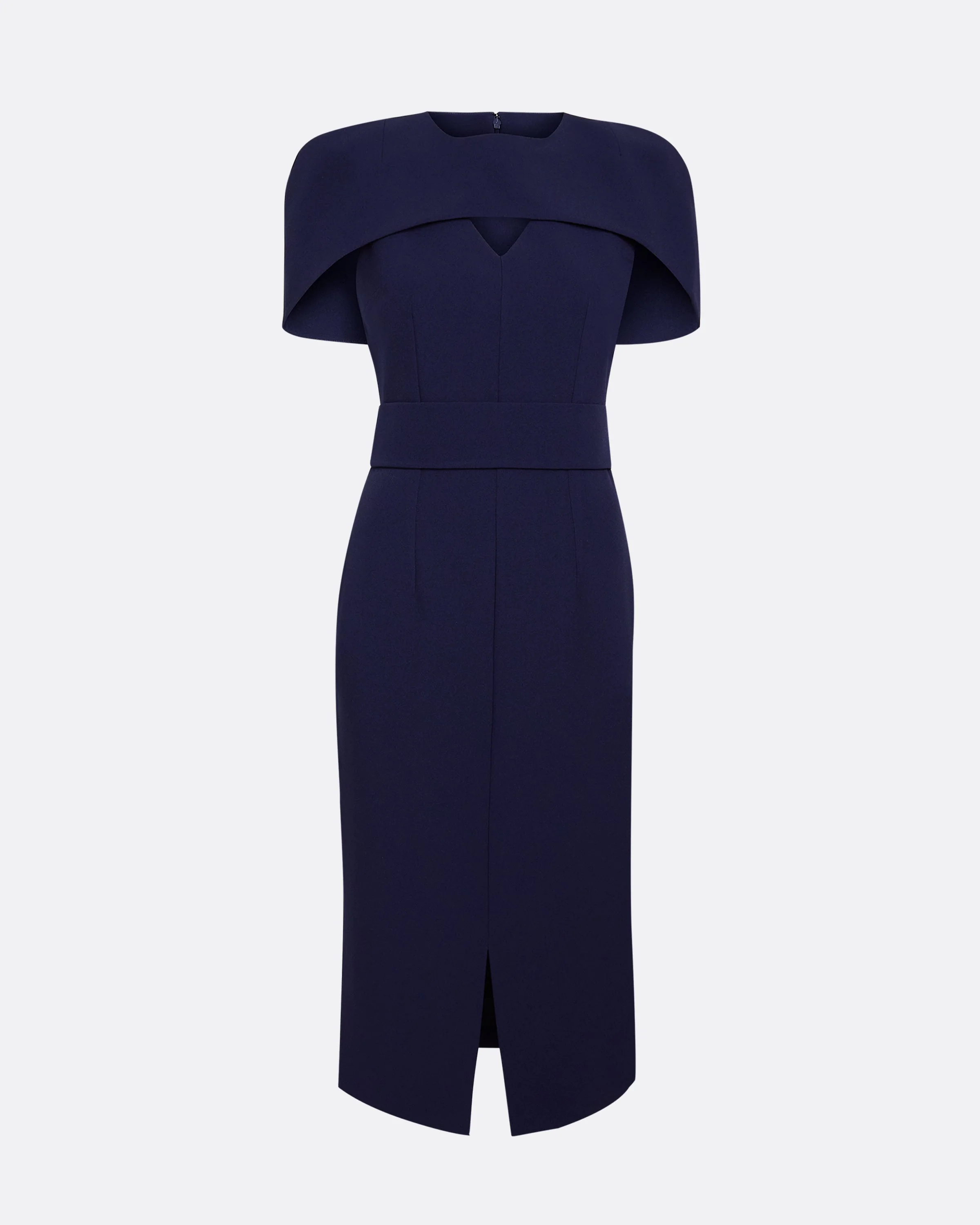 Rosa Azurite Blue Midi Dress - Image 10