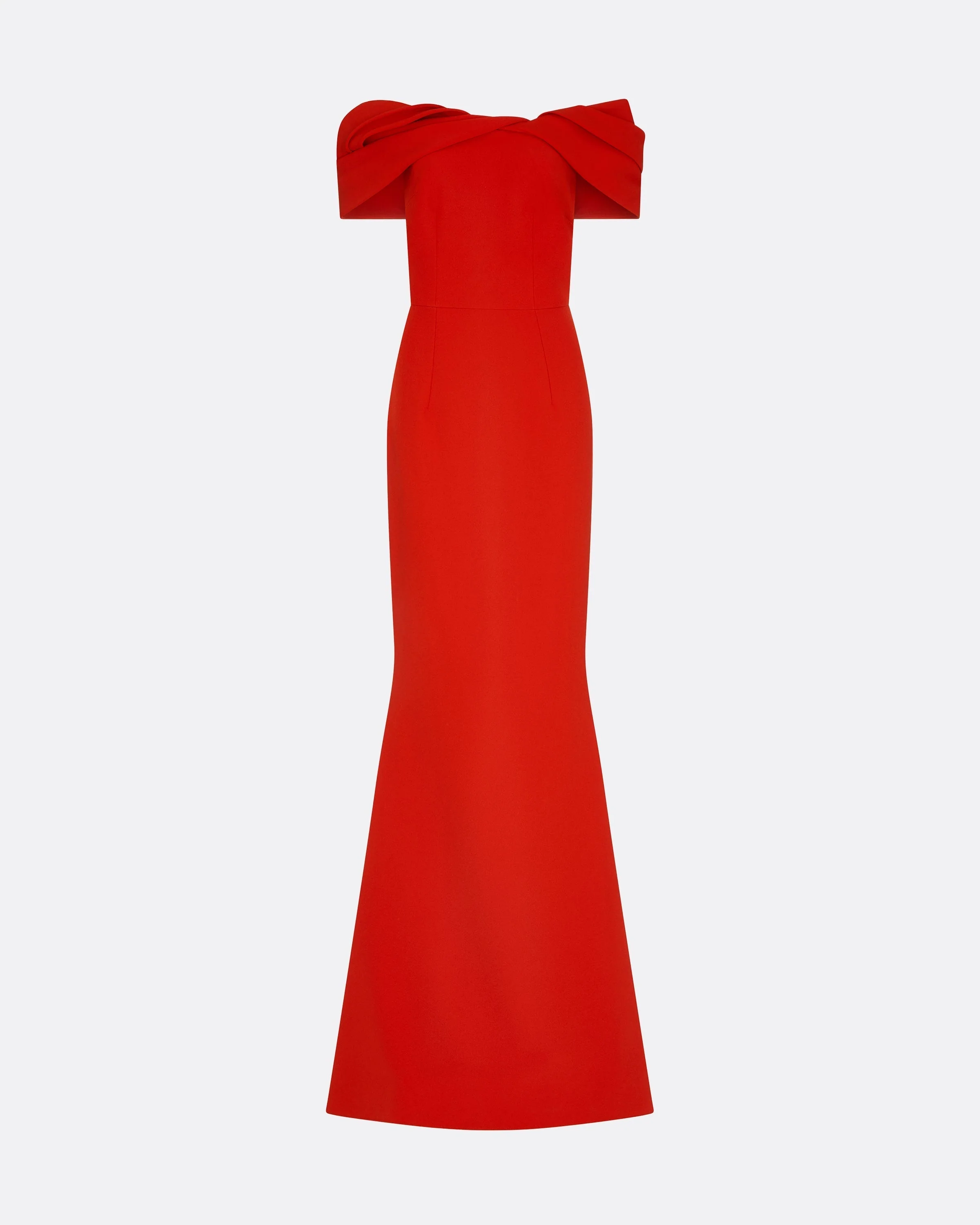 Rossa Dazzling Red Long Dress - Image 12