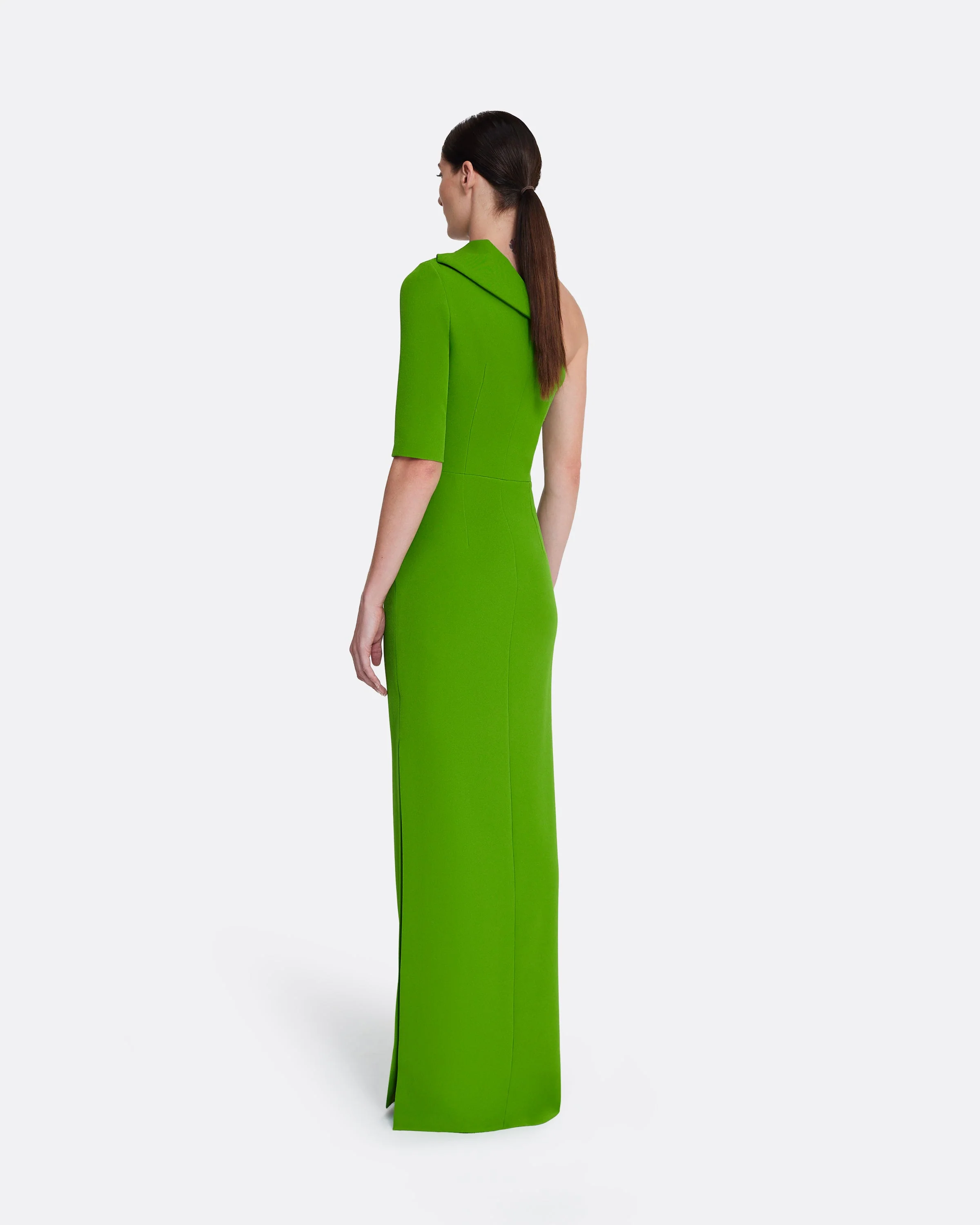 Rosalinda Long Dress in Verdant Green - Image 2