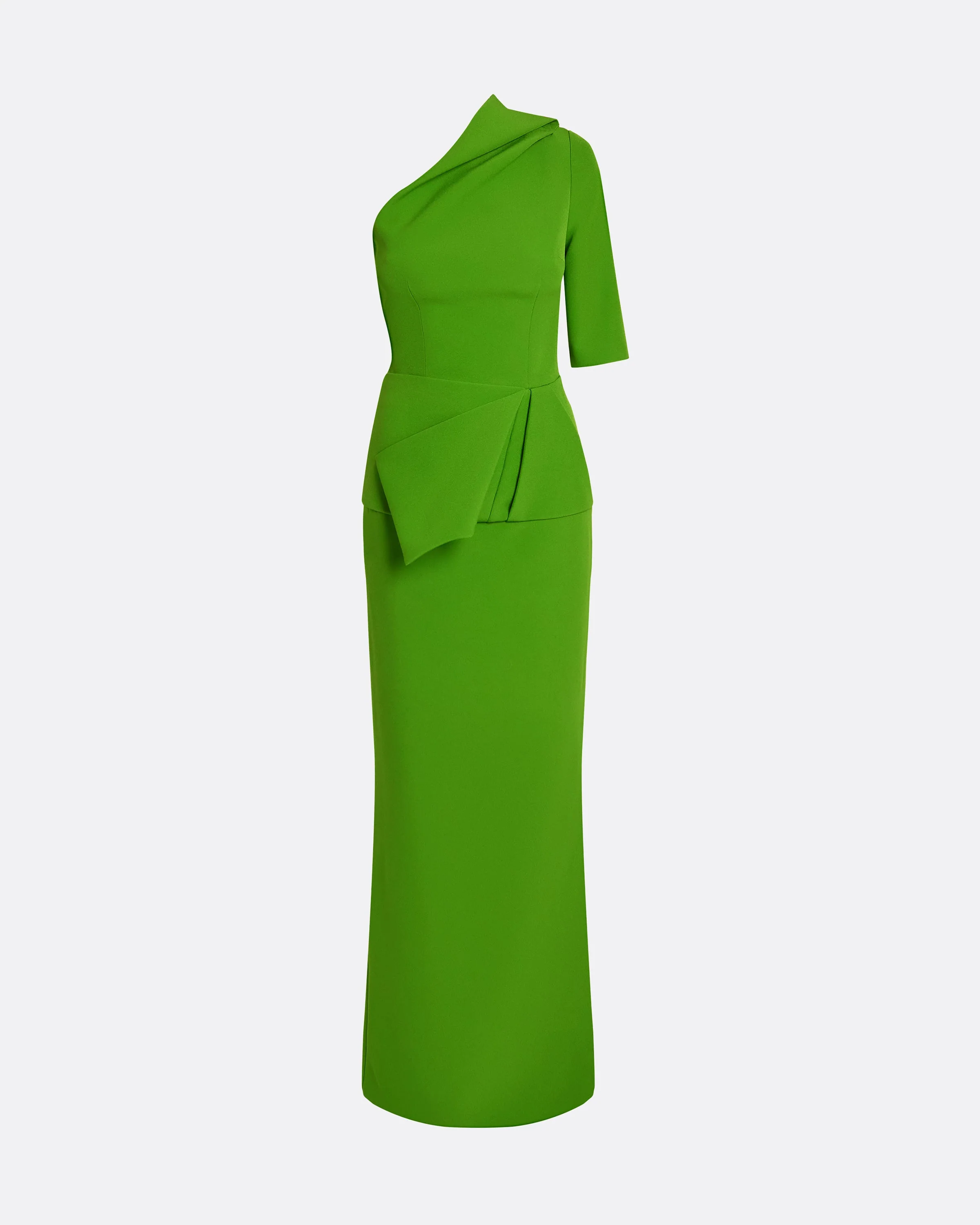 Rosalinda Long Dress in Verdant Green - Image 5