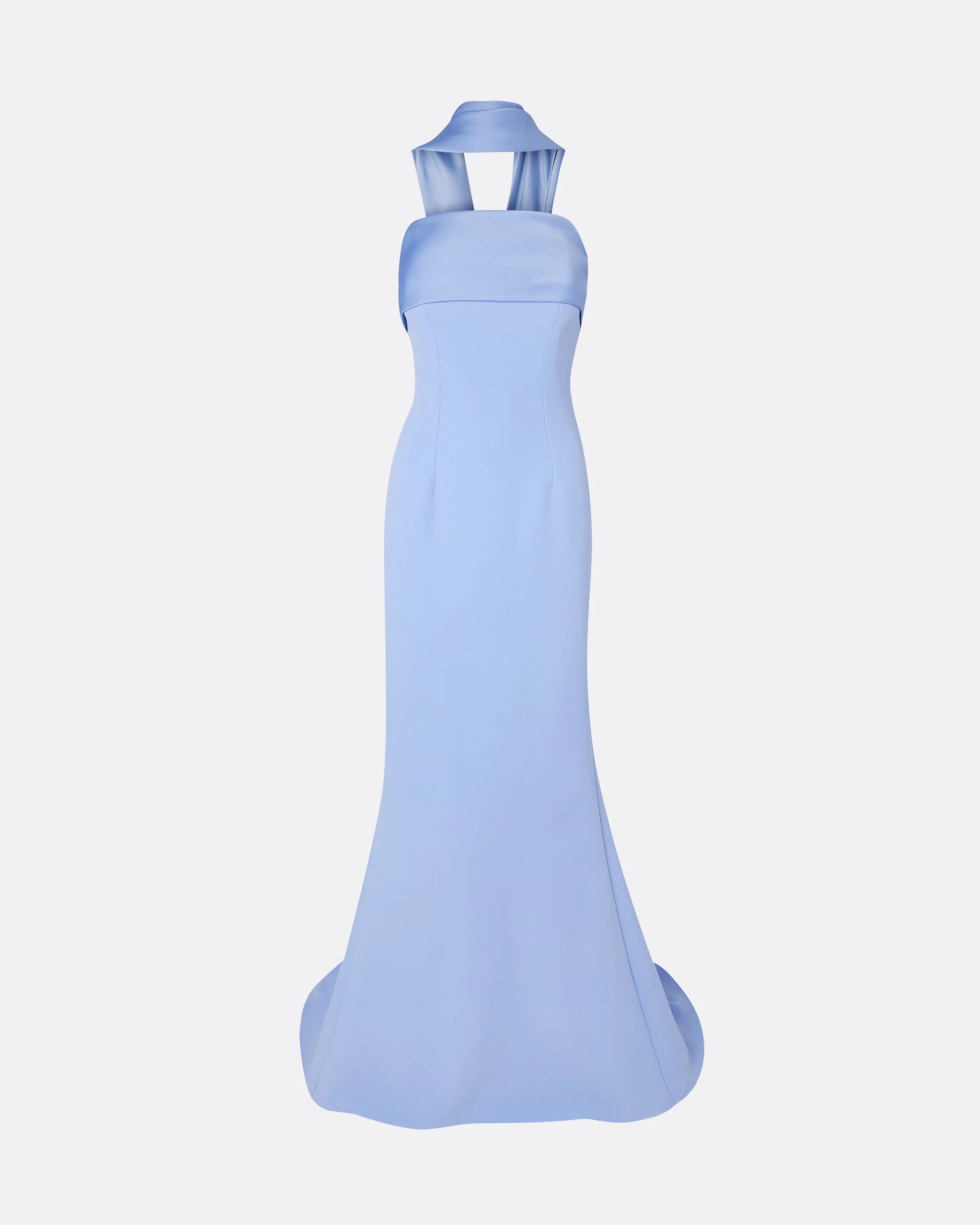 Roshana Carolina Blue Long Dress - Image 12