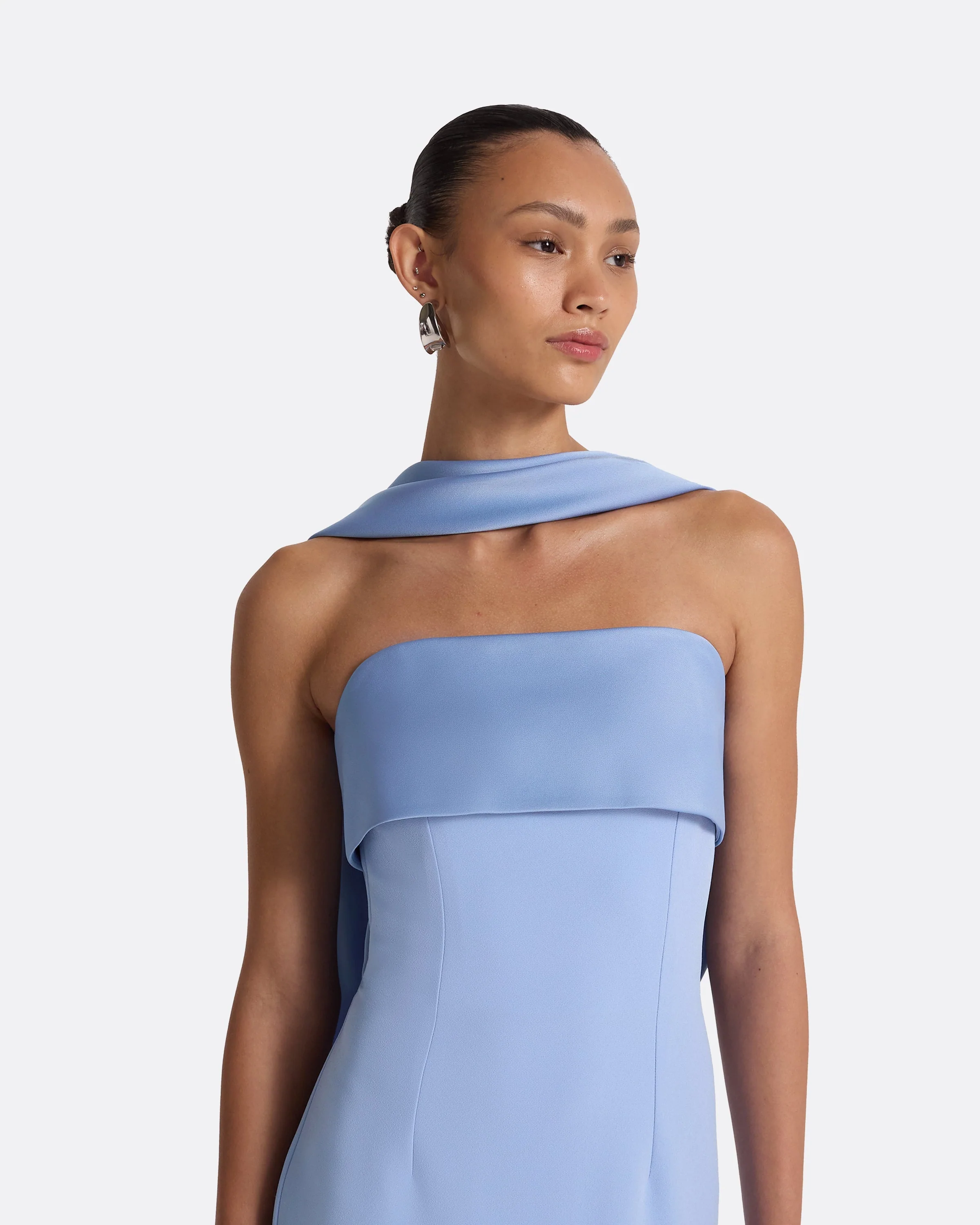 Roshana Carolina Blue Long Dress - Image 21