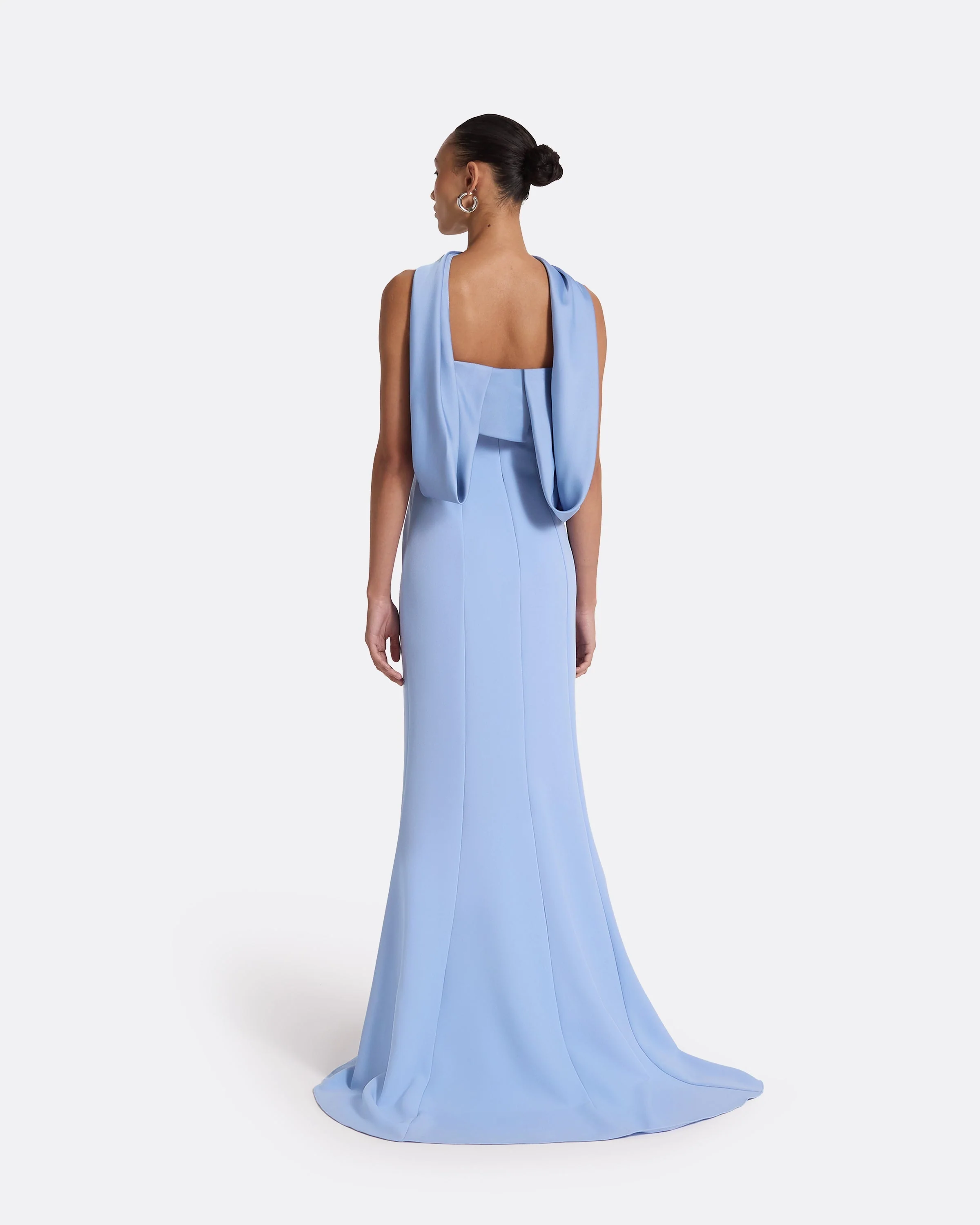 Roshana Carolina Blue Long Dress - Image 32