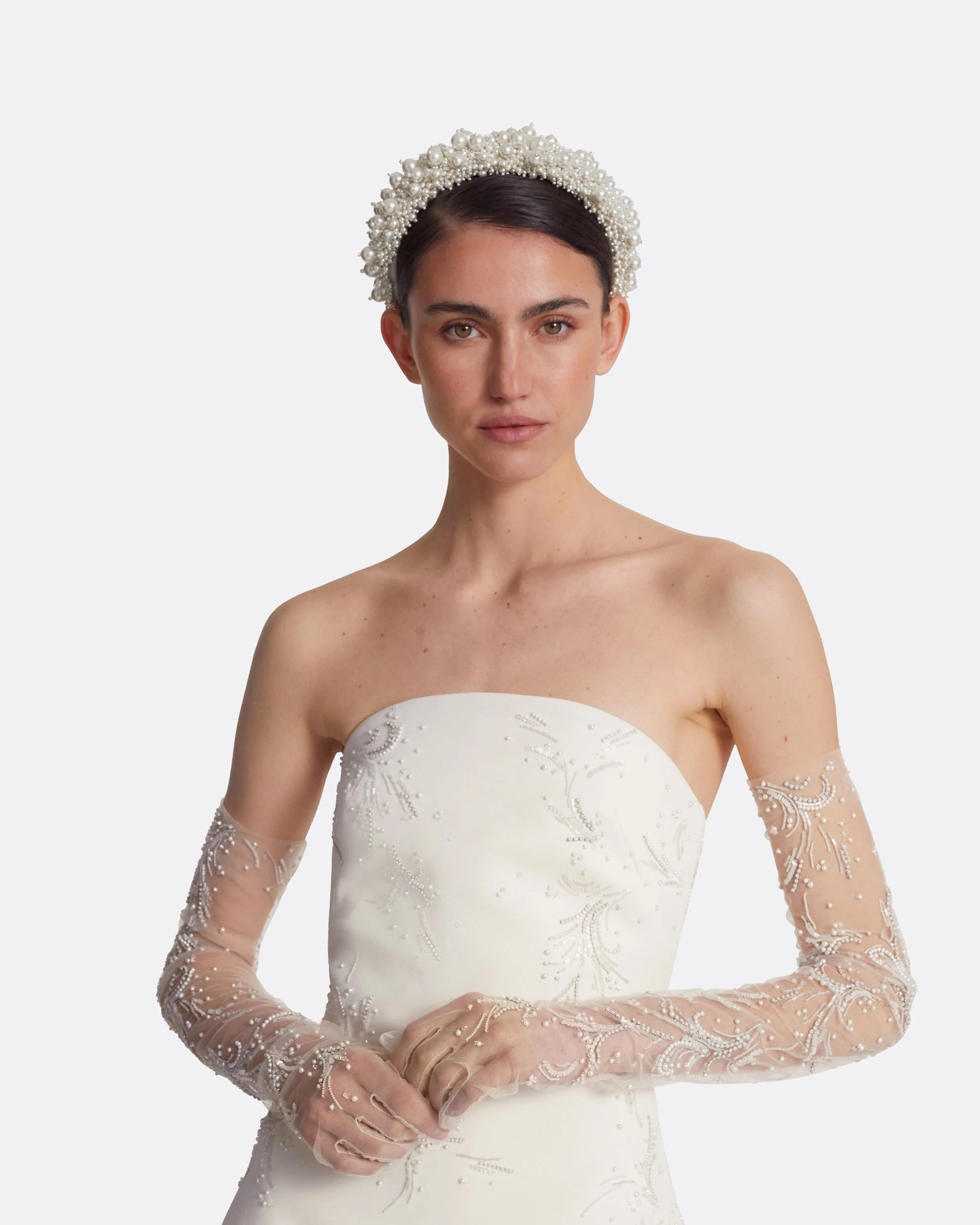 Sarrah Pearl Headband - Image 5