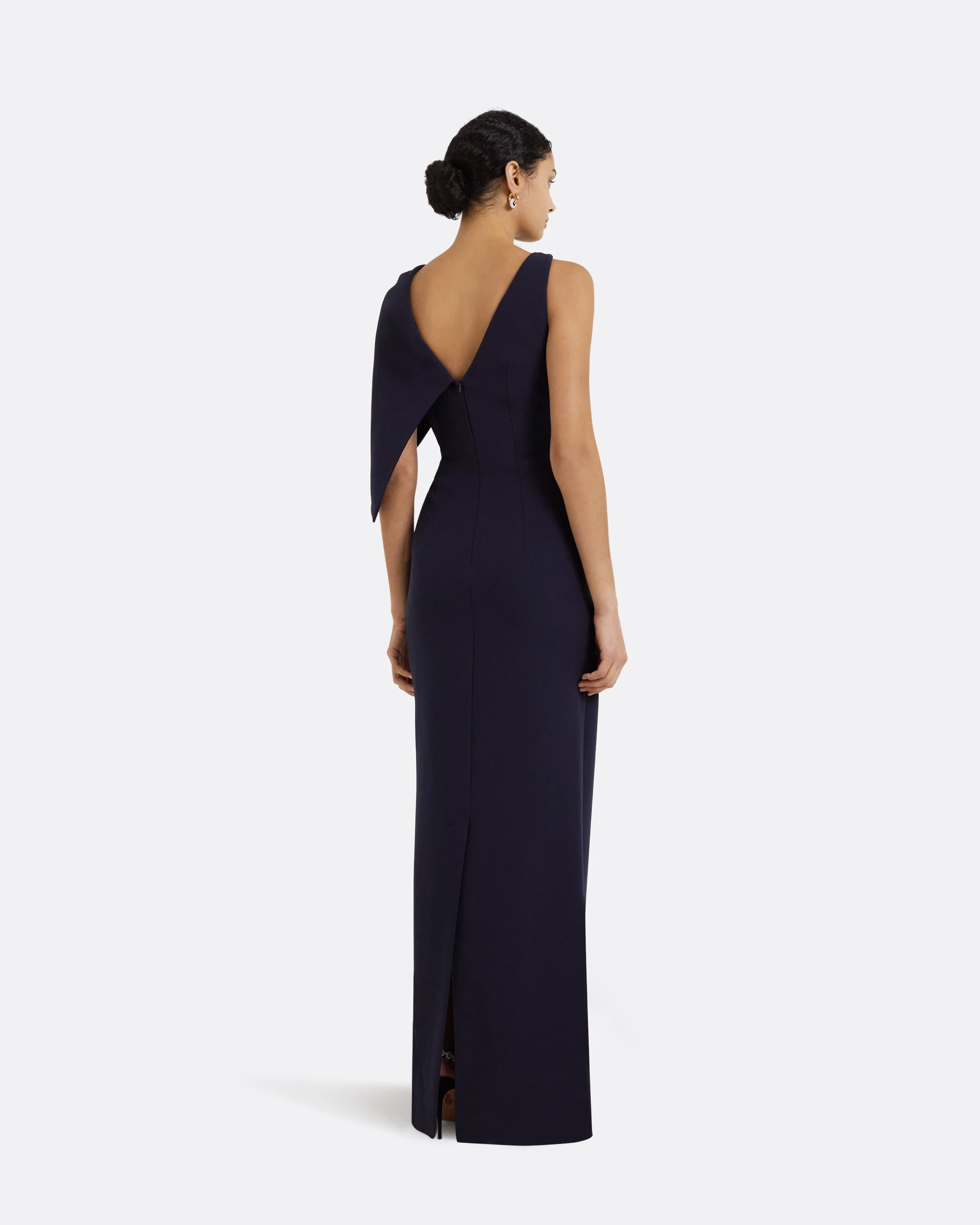 Serendipity Midnight Navy Long Dress - Image 12