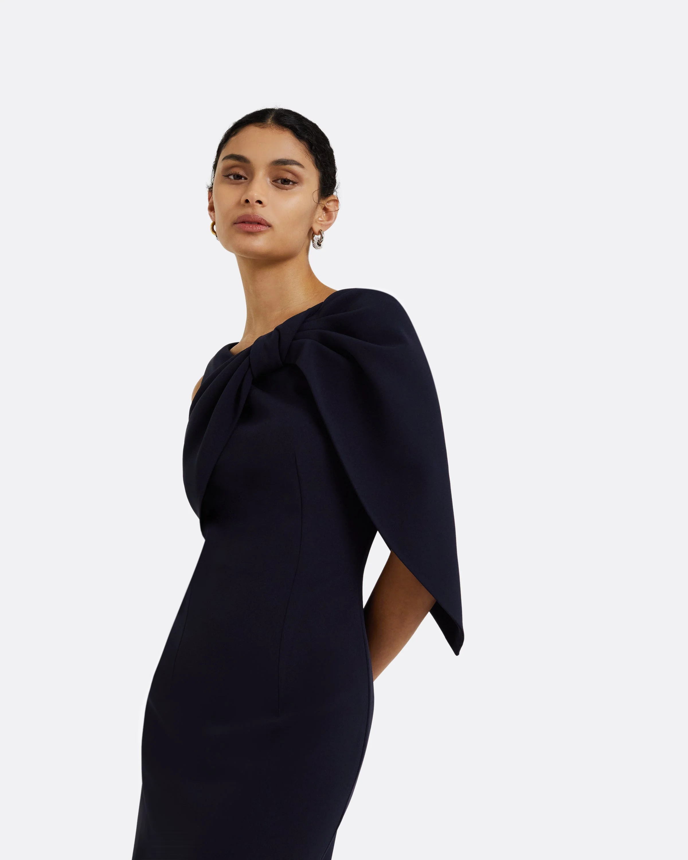 Serendipity Midnight Navy Long Dress - Image 13