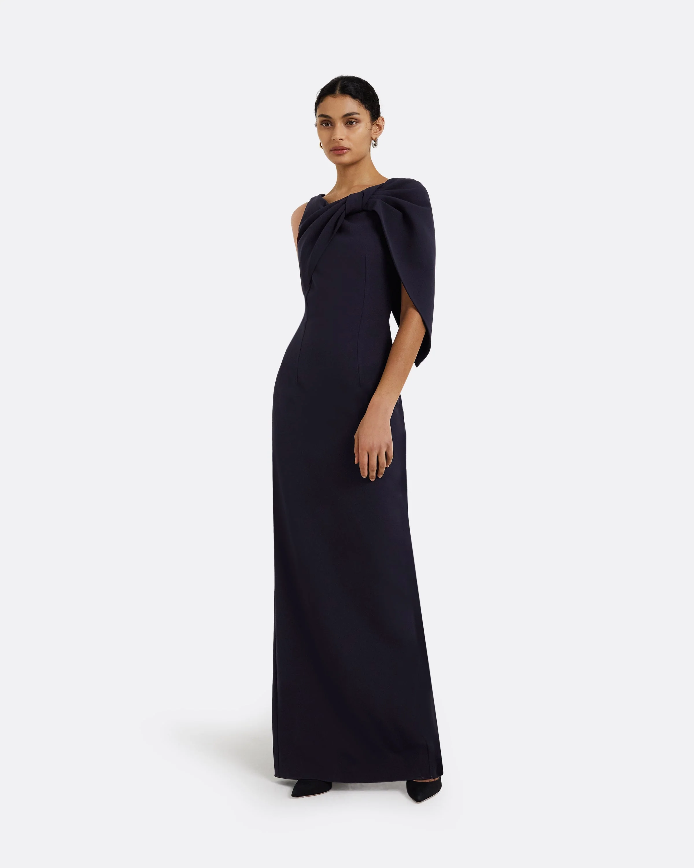 Serendipity Midnight Navy Long Dress - Image 9
