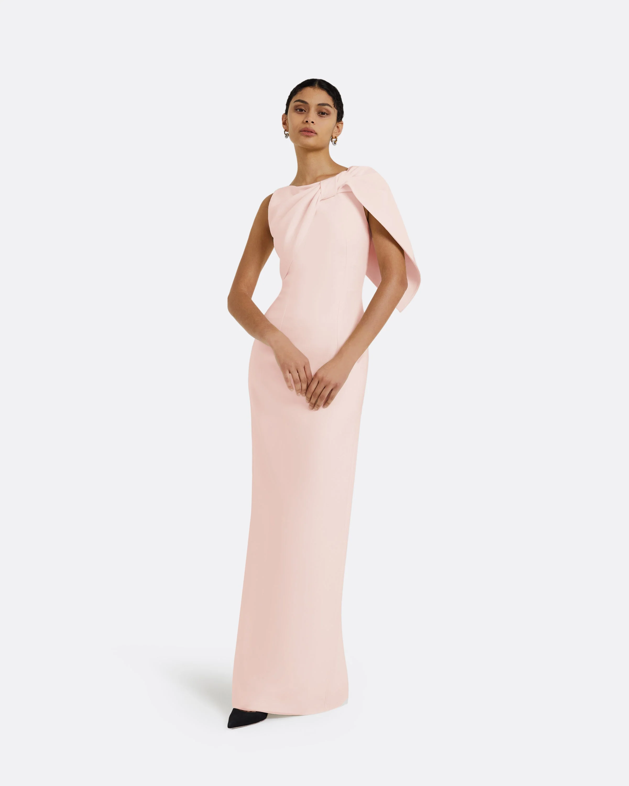 Serendipity Pale Pink Long Dress - Image 5