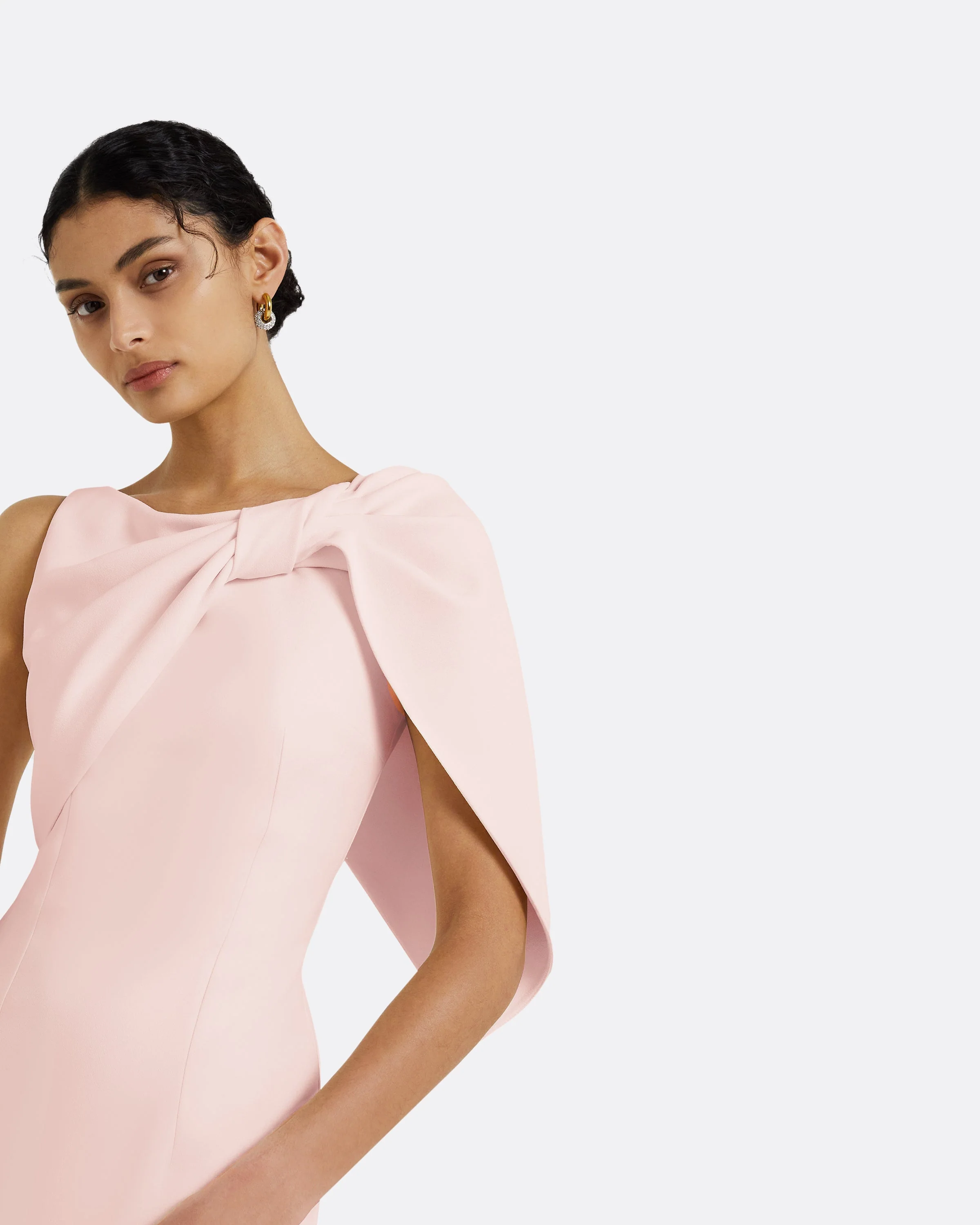 Serendipity Pale Pink Long Dress - Image 7