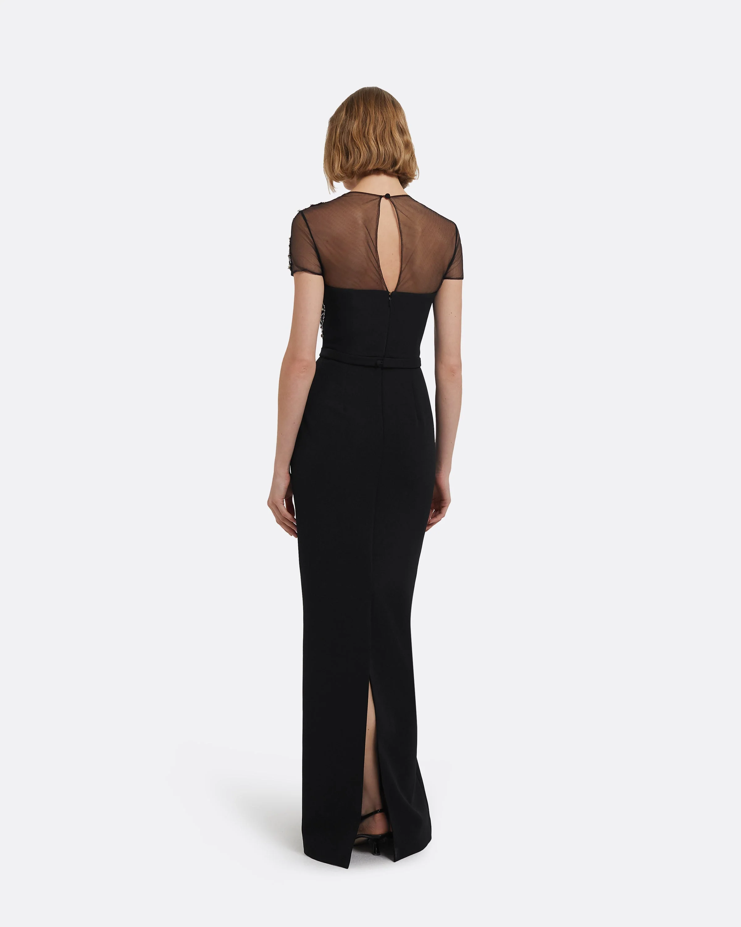 Solani Long Dress In Black - Image 2
