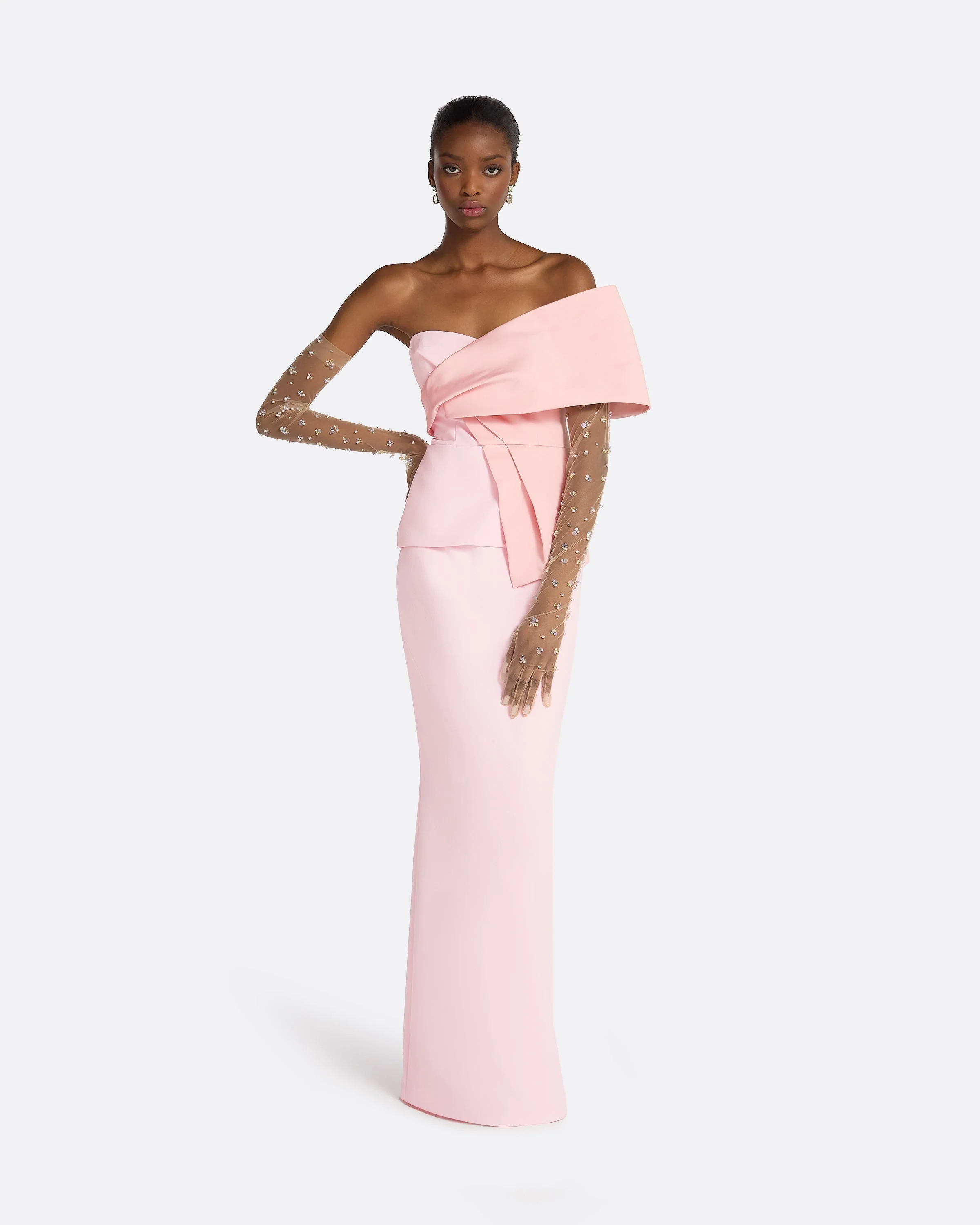 Suri Peony Blush Long Dress - Image 15