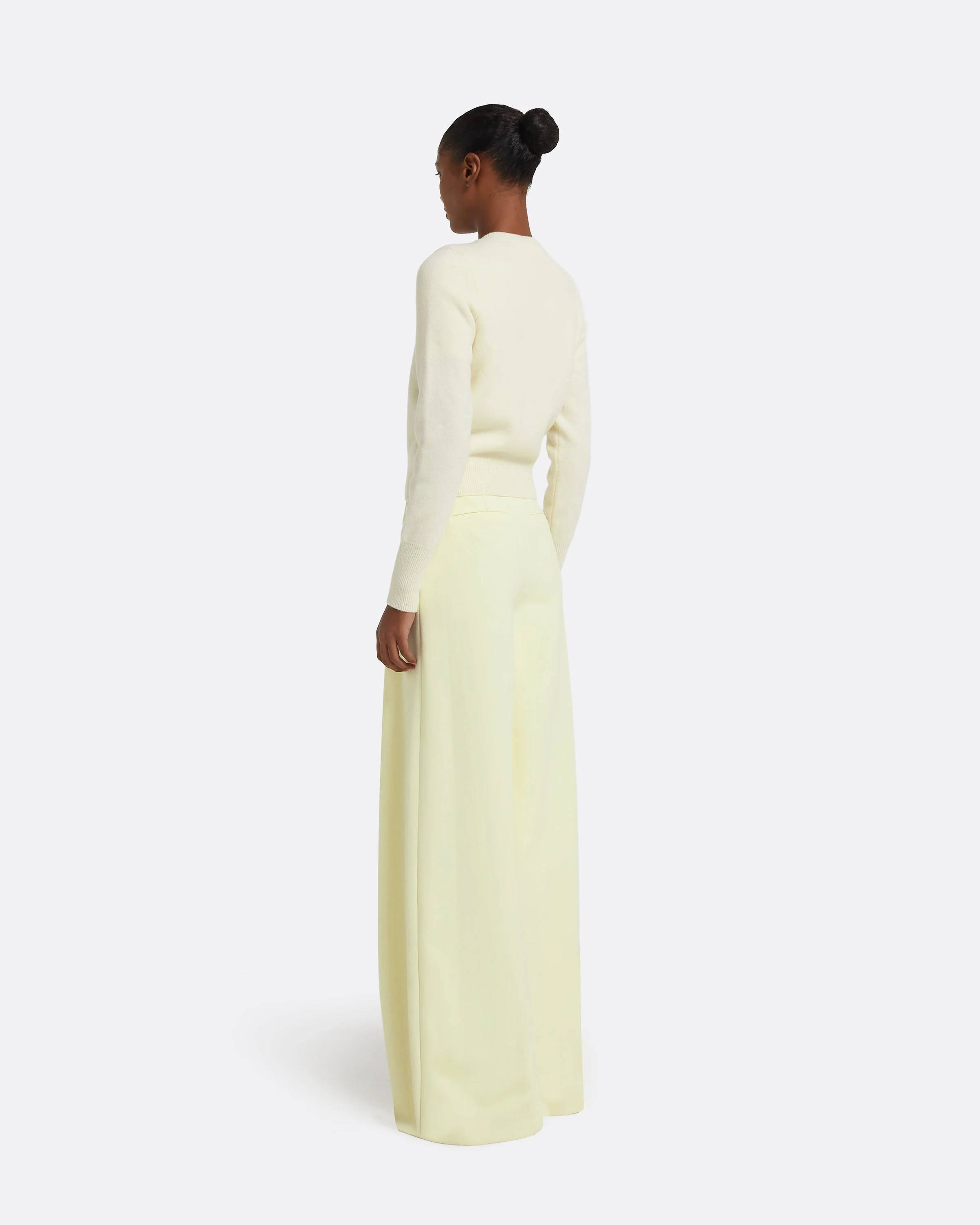 Tanner Trousers in Buttermilk - Image 2