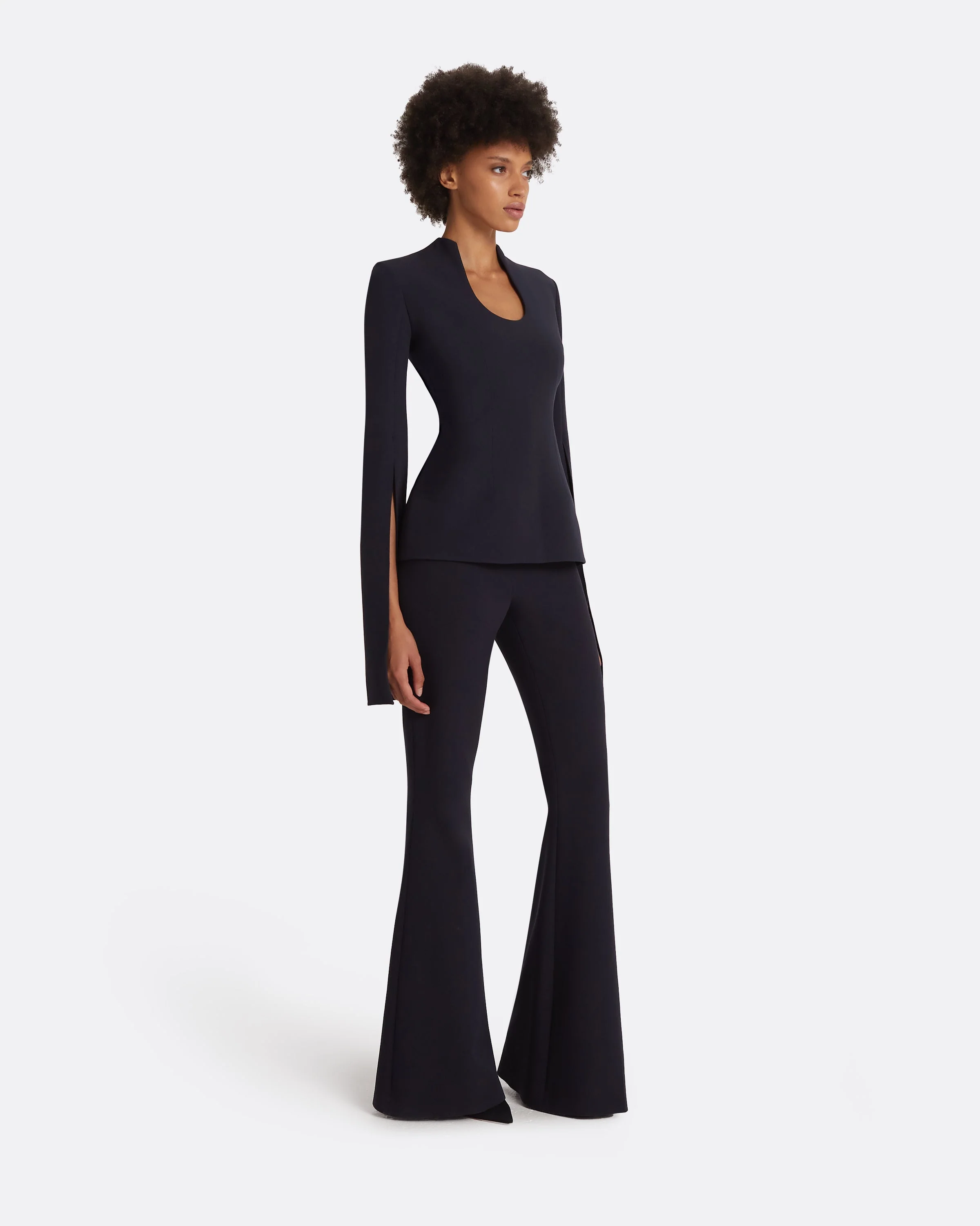Thais Midnight Navy Top - Image 4