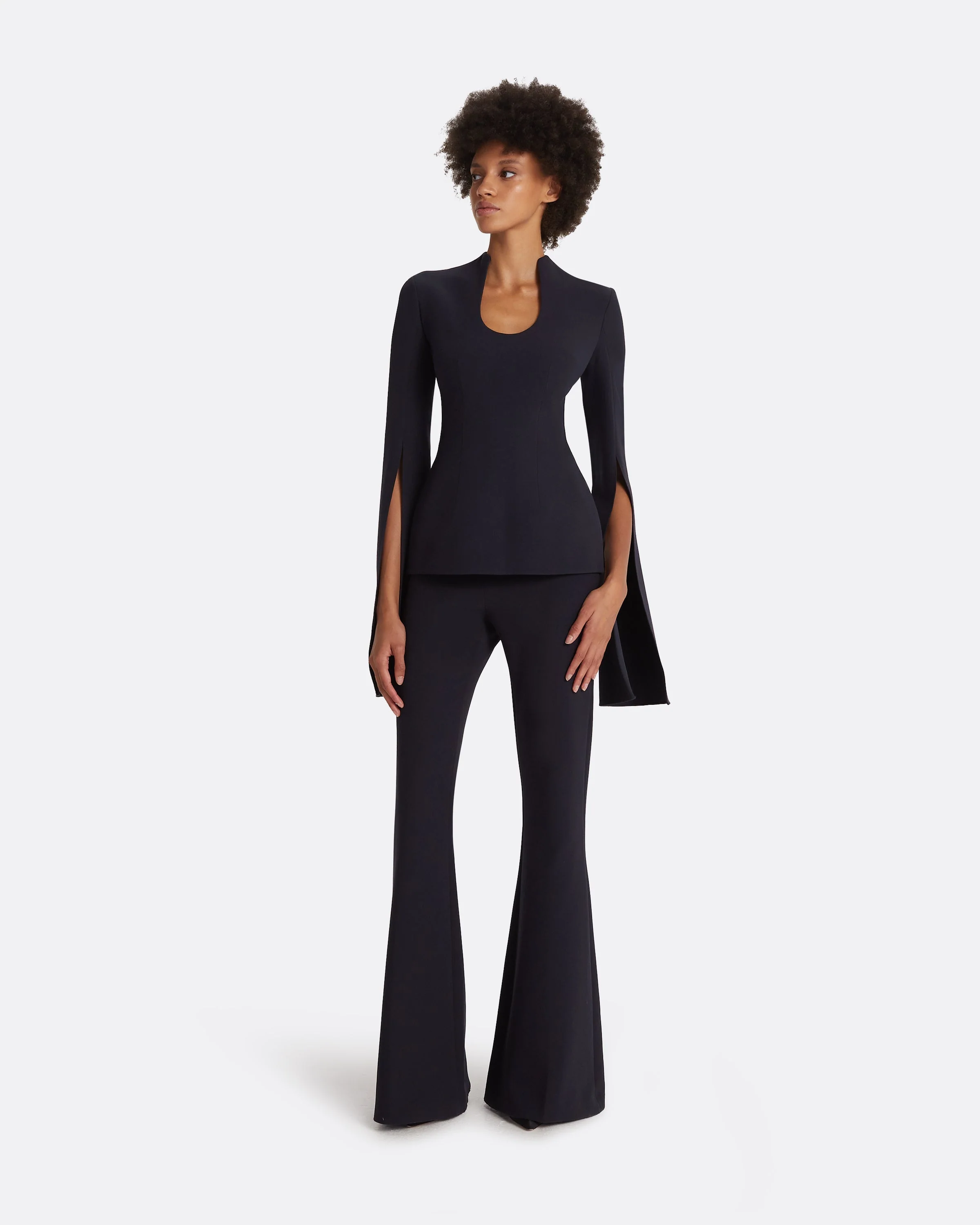Thais Midnight Navy Top - Image 6