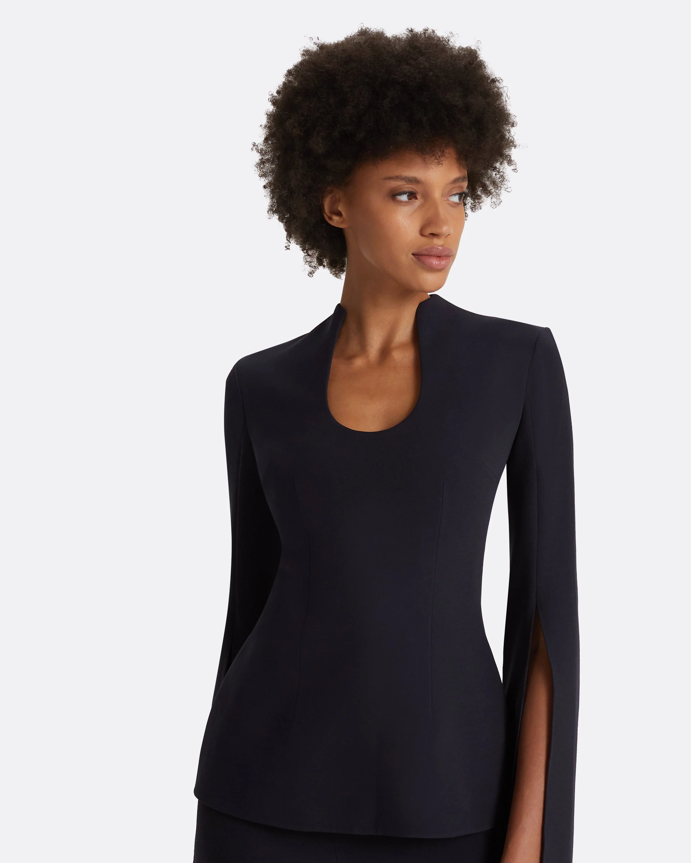 Thais Midnight Navy Top - Image 8