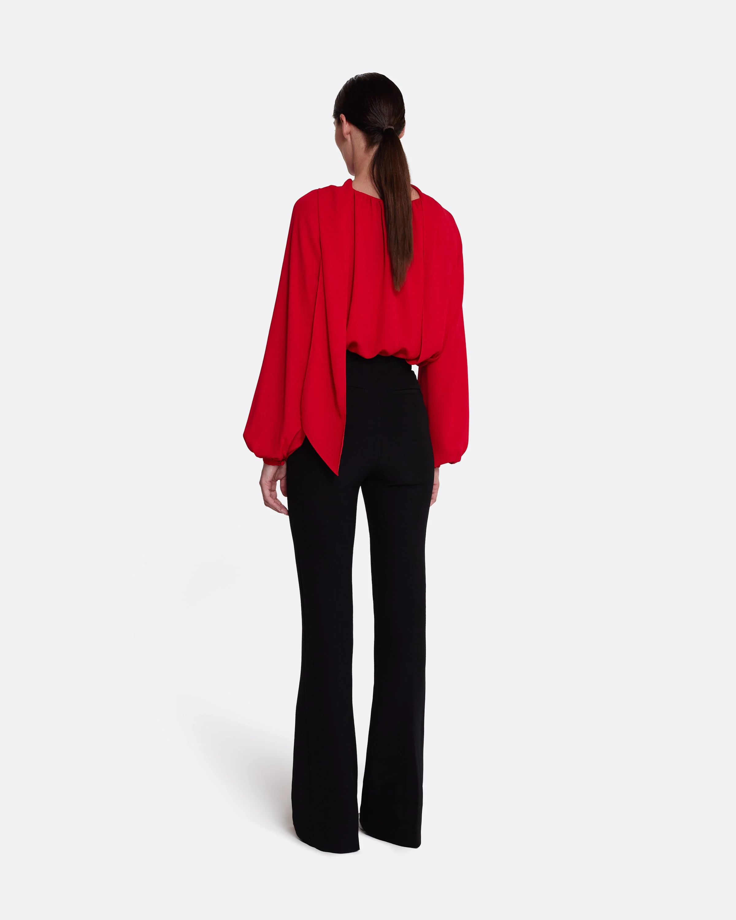 Tilde Top in Azalea Red - Image 11