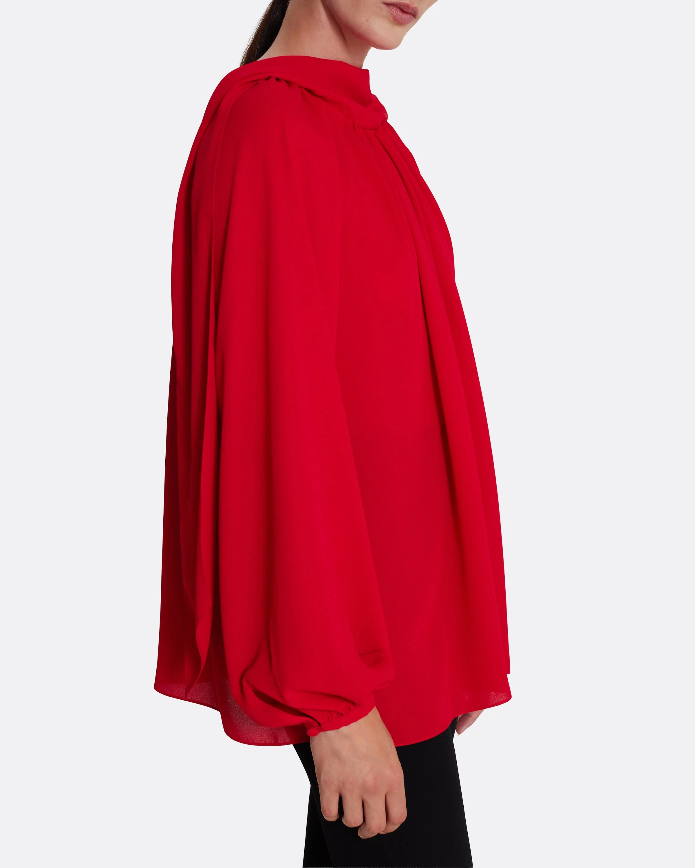 Tilde Top in Azalea Red - Image 12