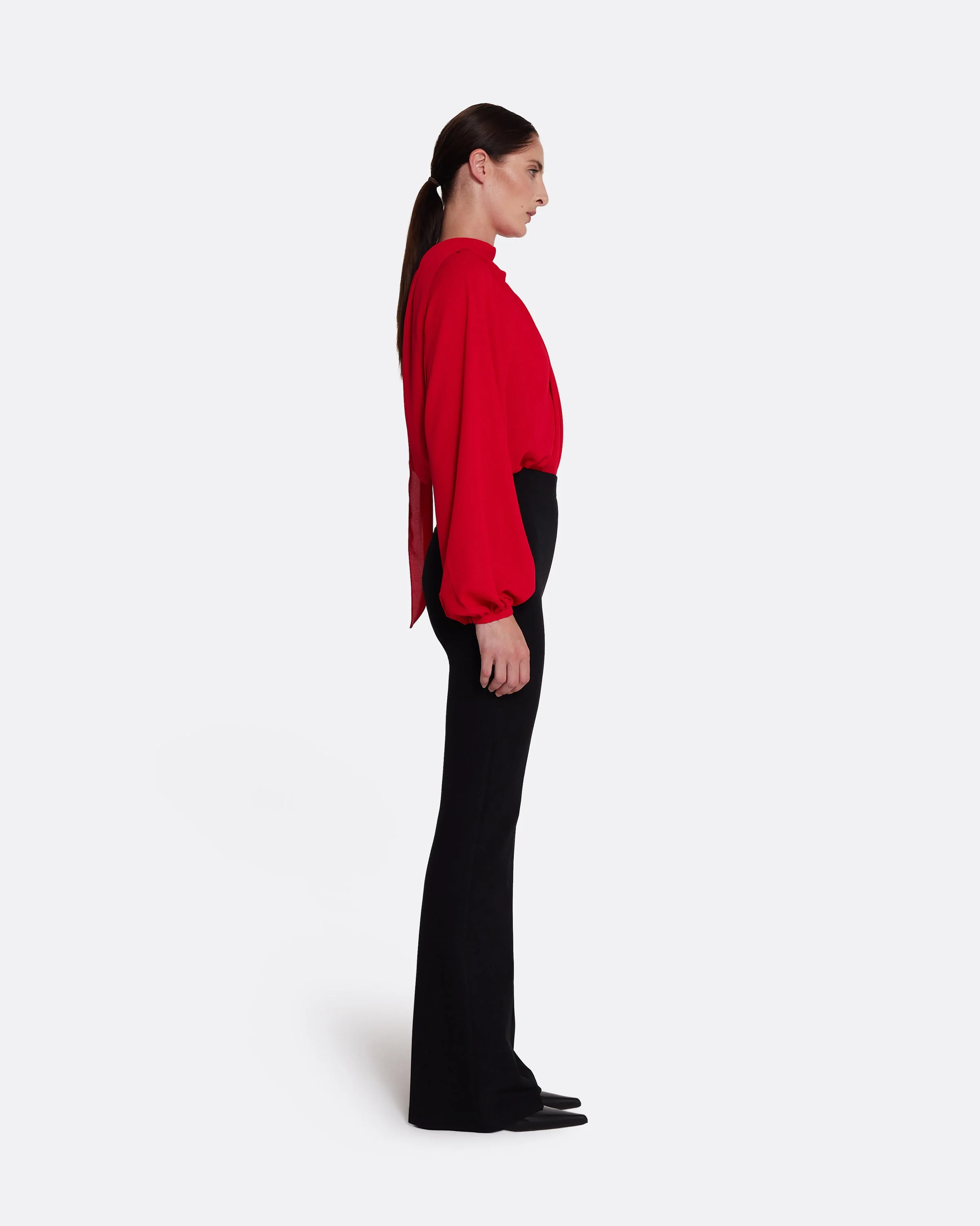 Tilde Top in Azalea Red - Image 13