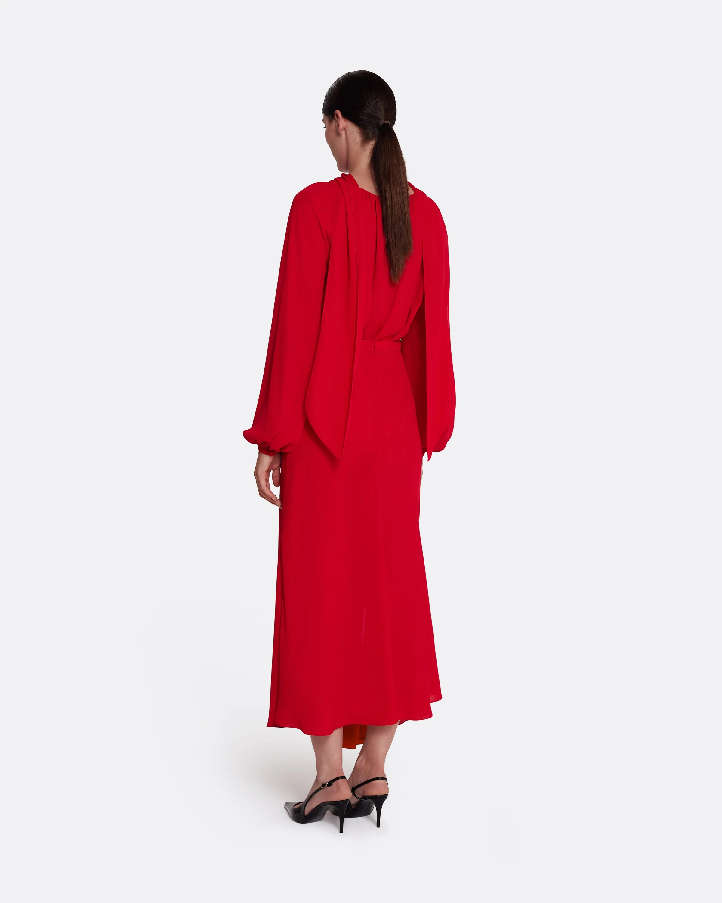 Tilde Top in Azalea Red - Image 15