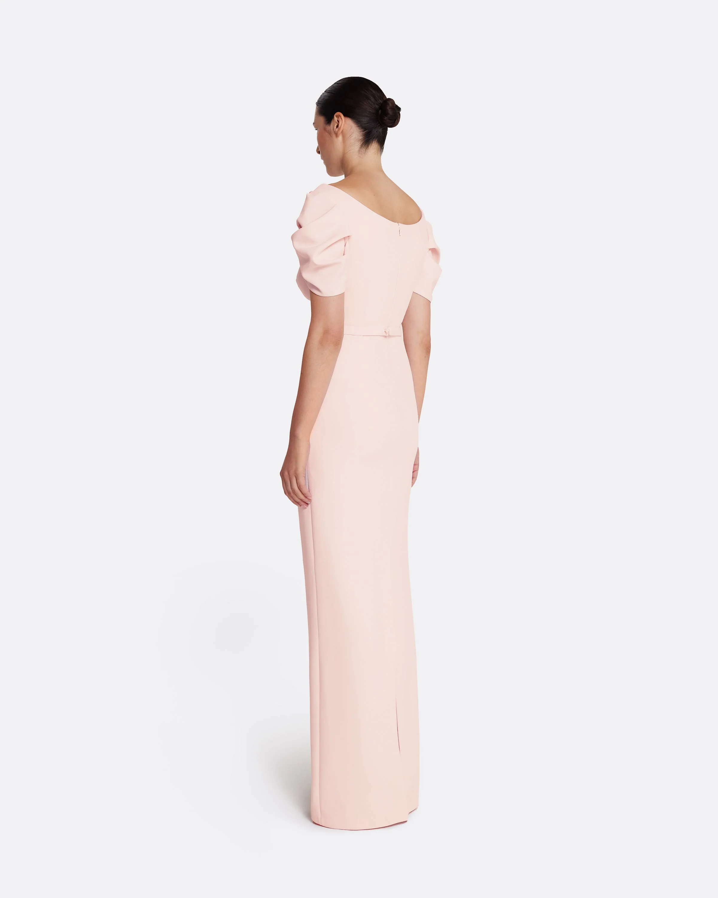Vanna Dress Long in Pale Pink - Image 2