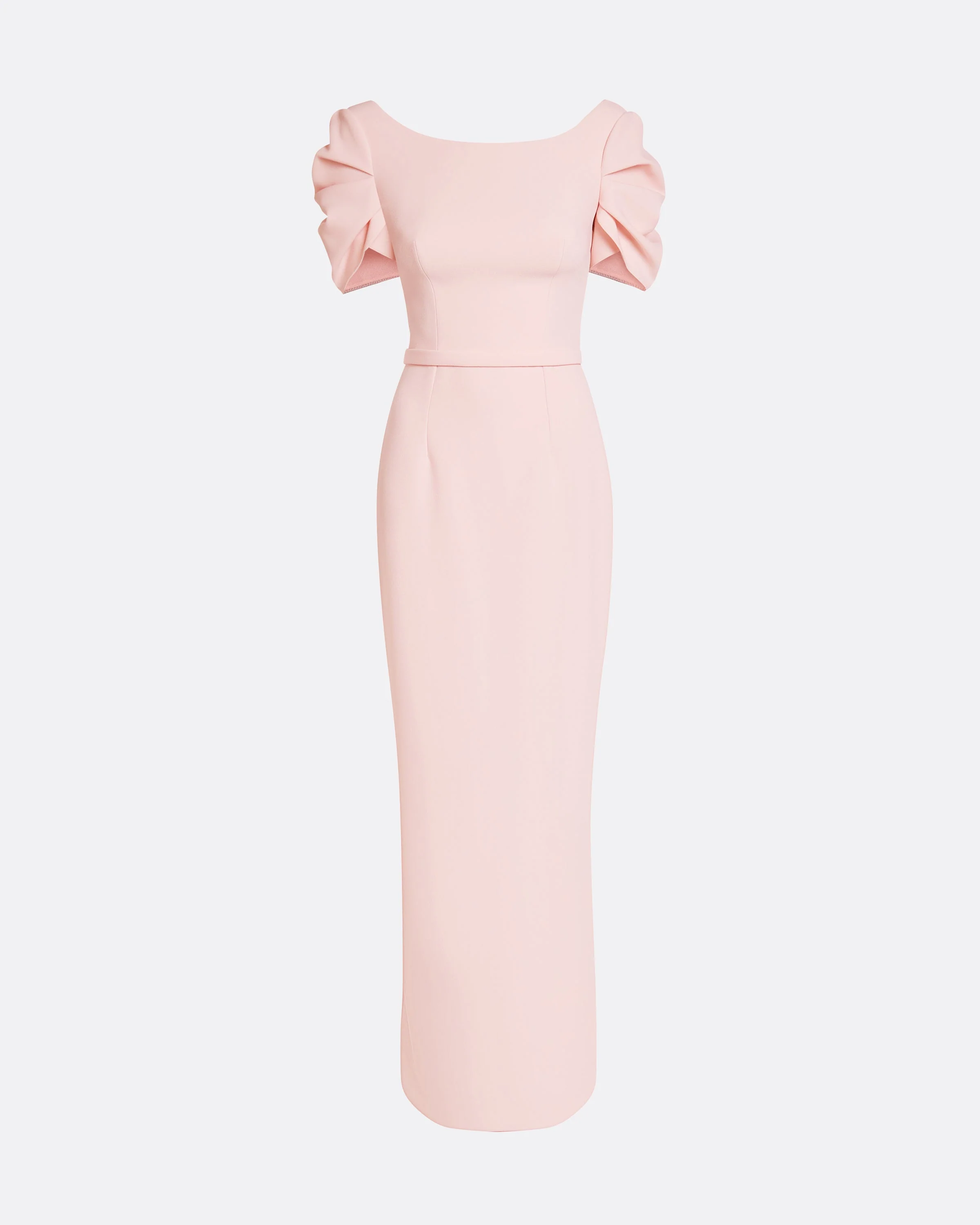 Vanna Dress Long in Pale Pink - Image 5