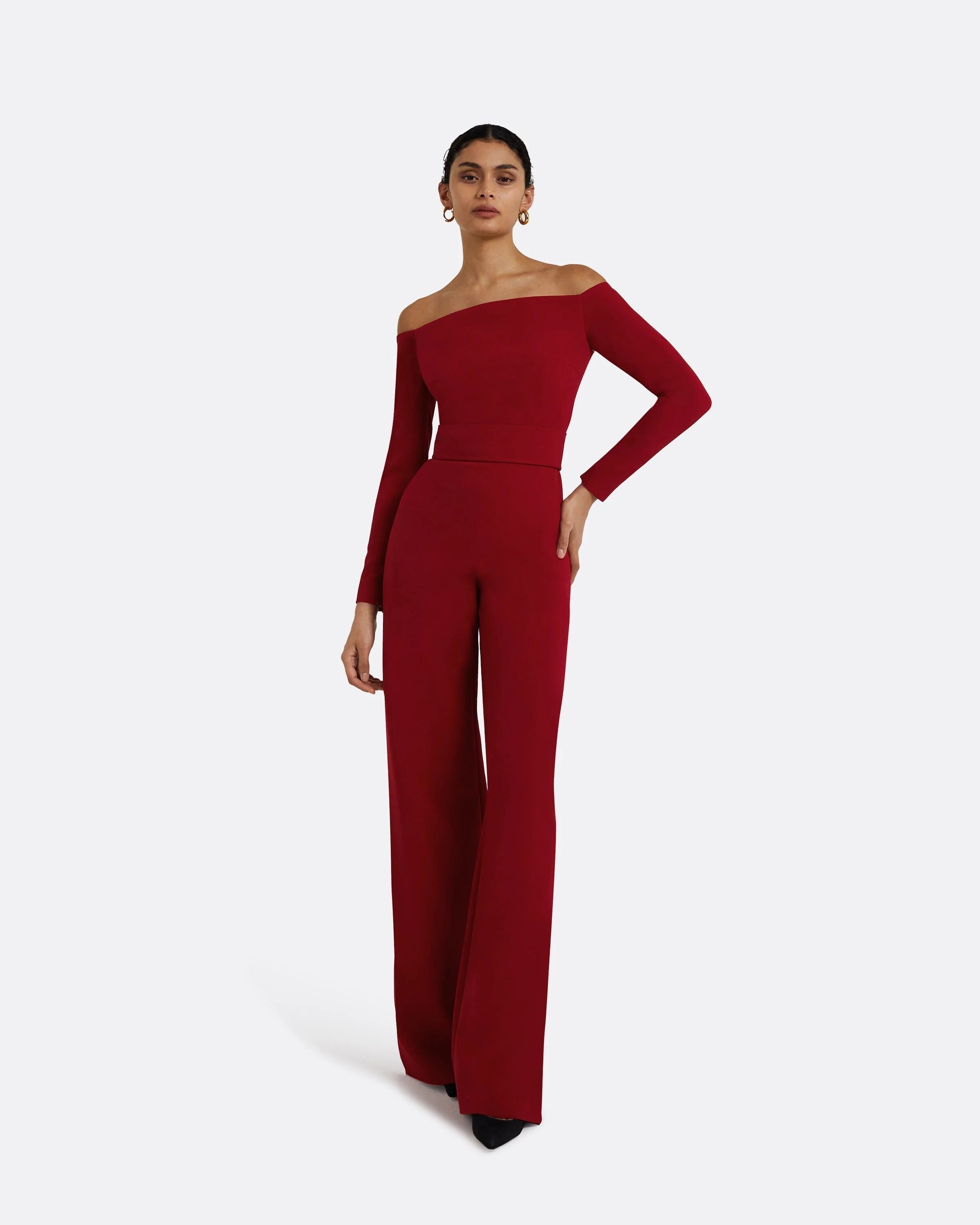 Veasna Azalea Red Jumpsuit - Image 10