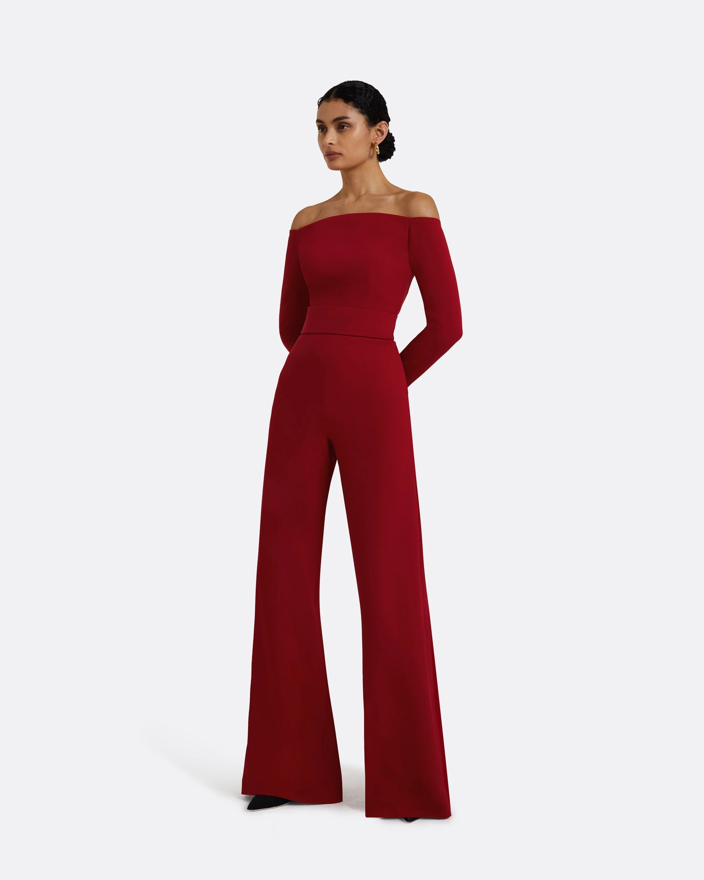 Veasna Azalea Red Jumpsuit - Image 13