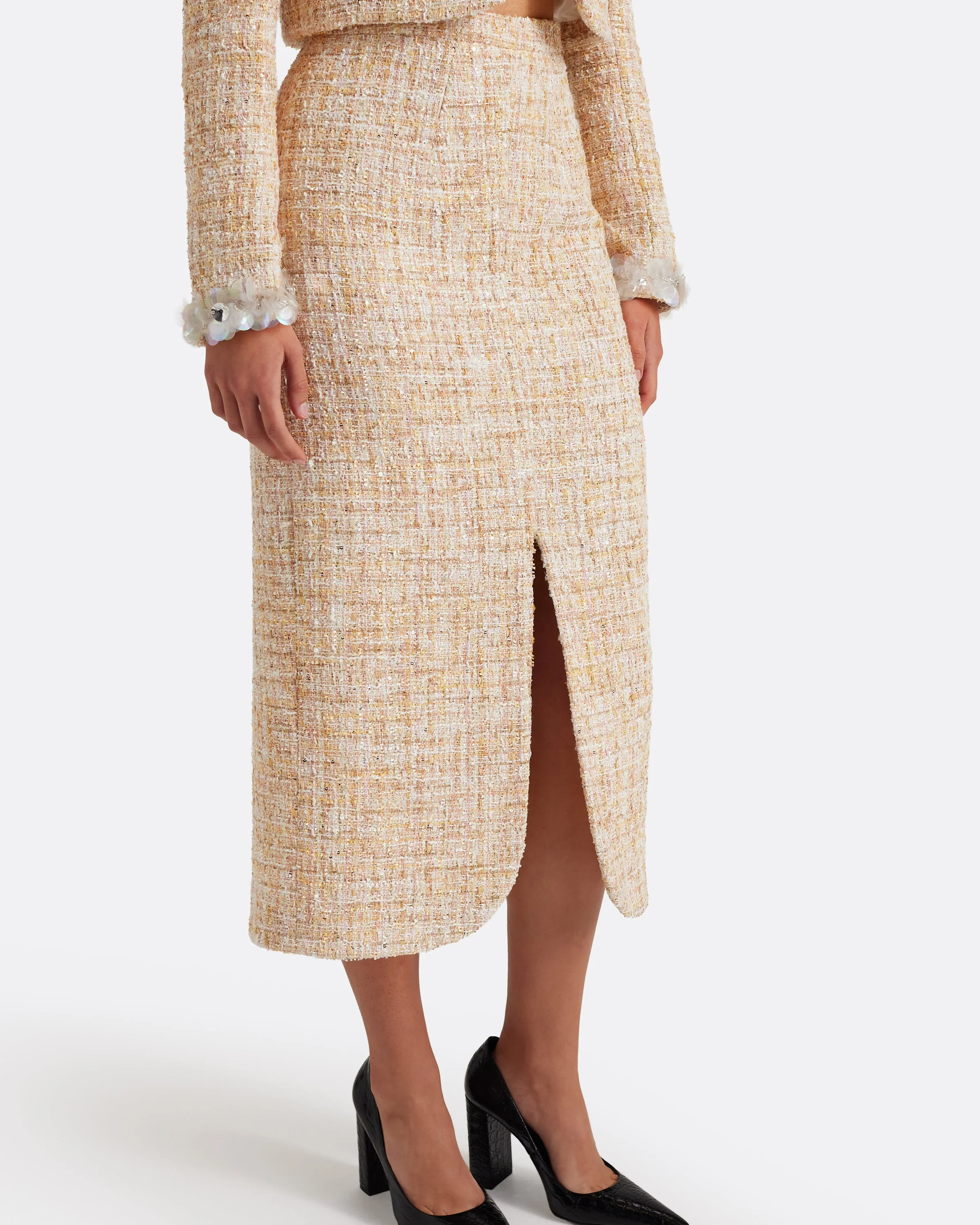 Virgina Skirt in Tweed - Image 3