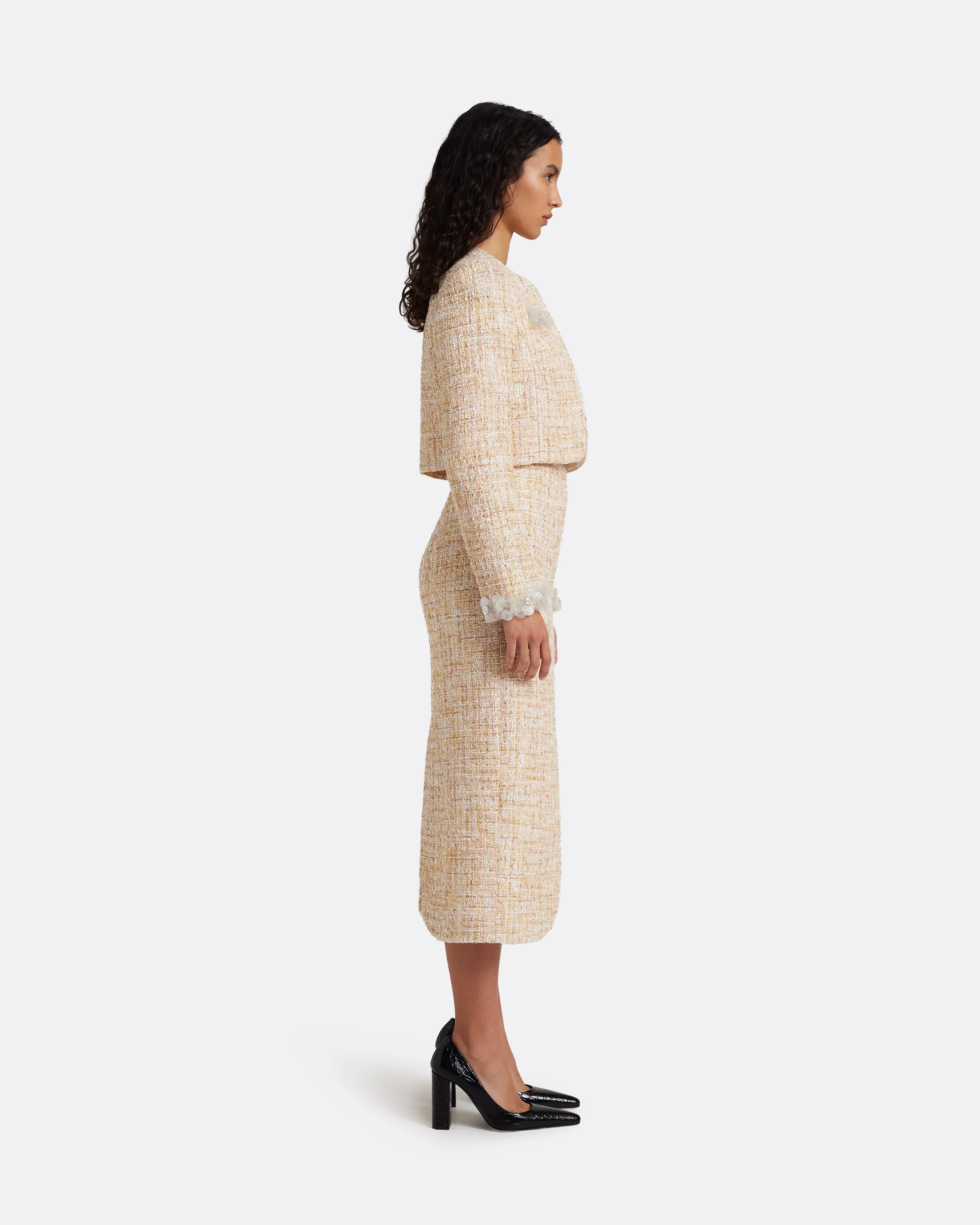 Virgina Skirt in Tweed - Image 4