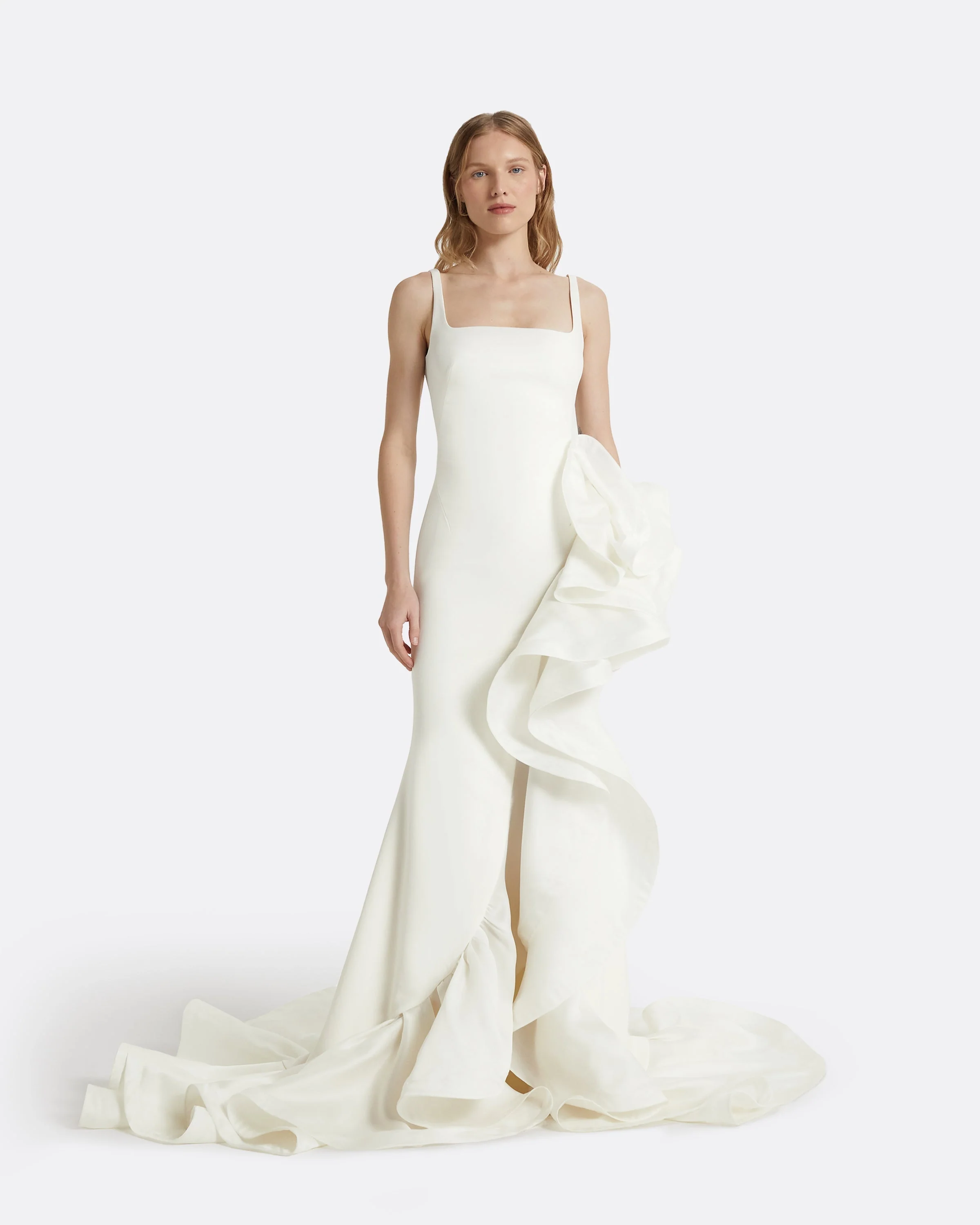 Yana Ivory Long Dress - Image 6