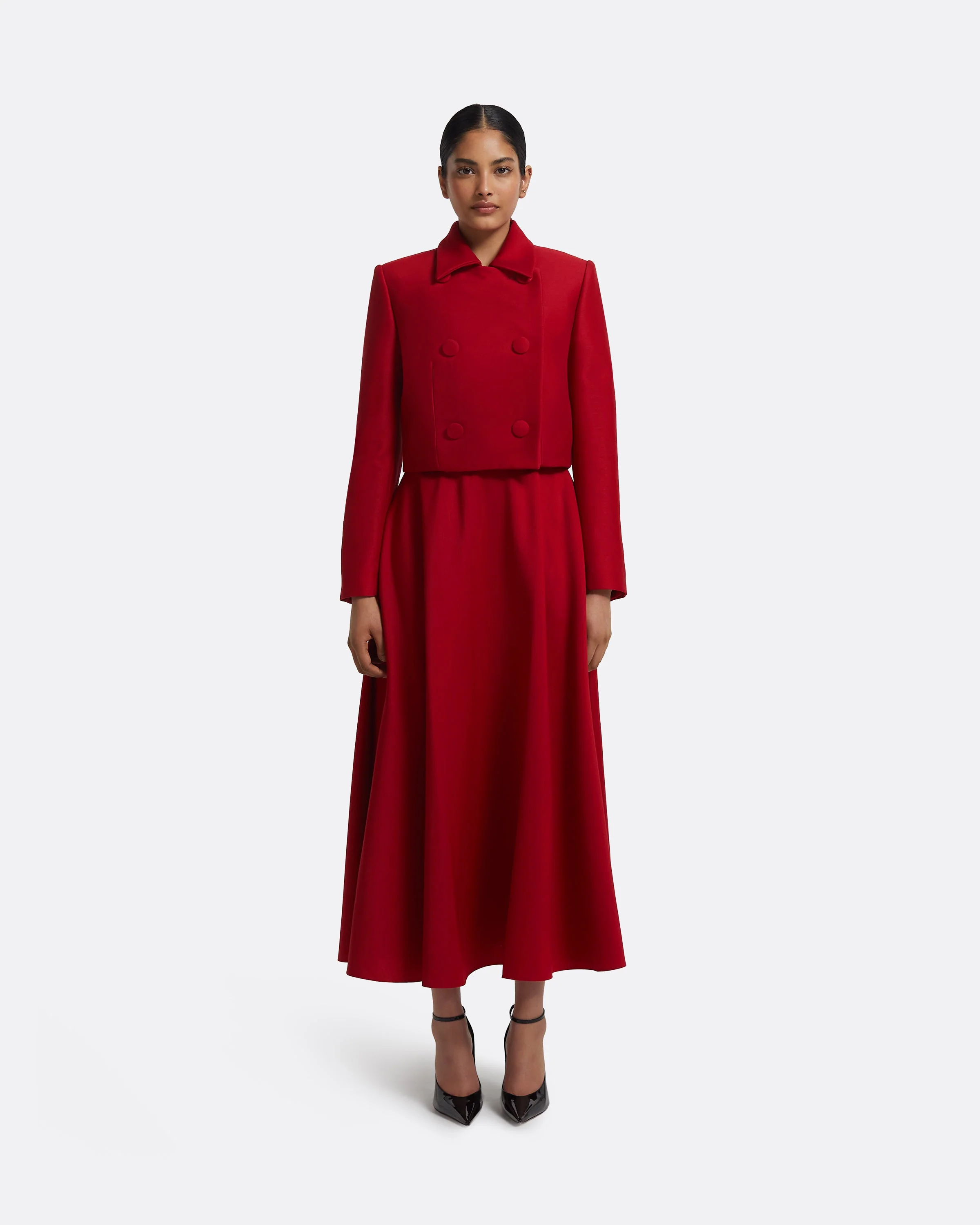 Yui Jacket in Radiant Red - Image 15