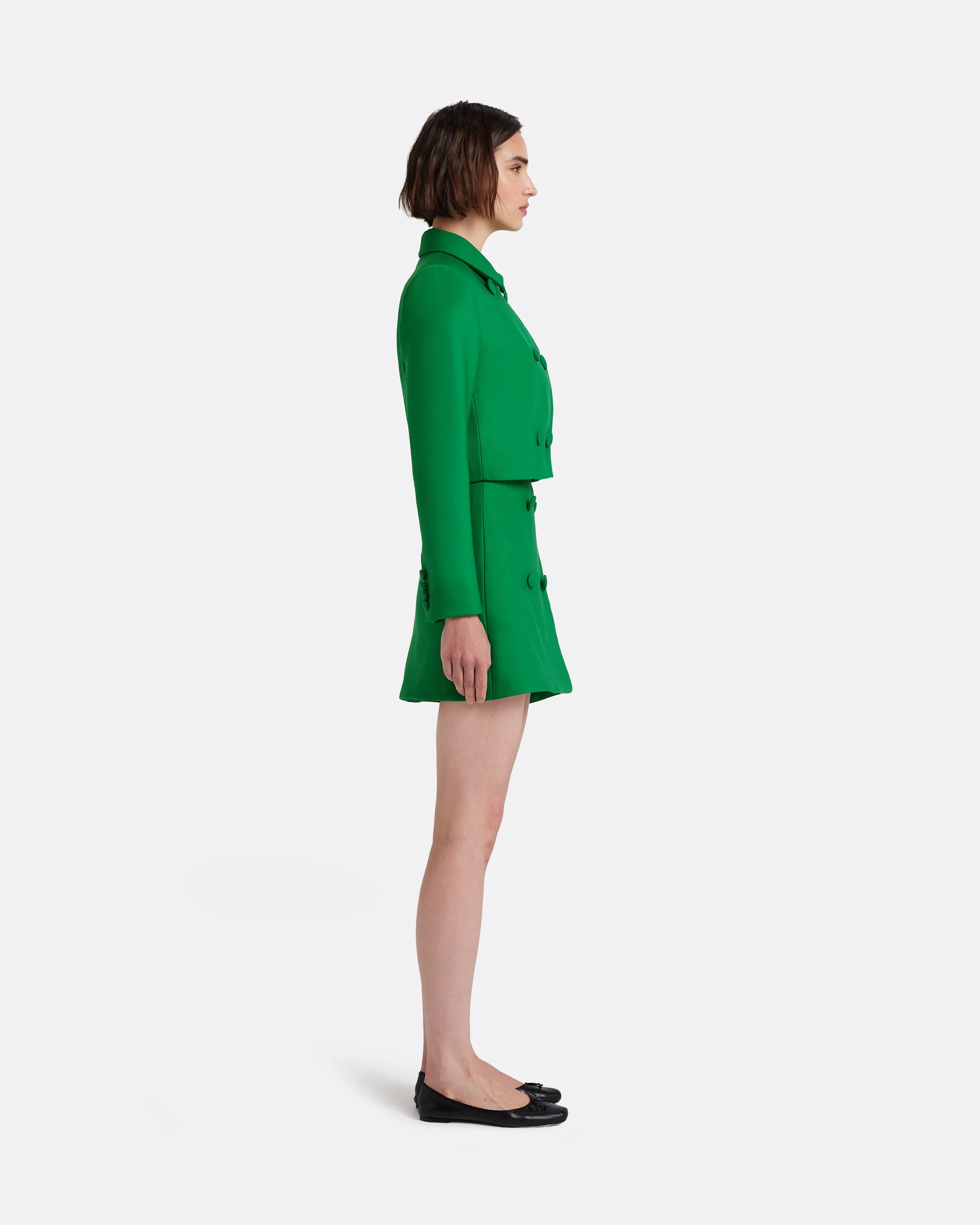 Yuki Skirt in Blade Green - Image 9